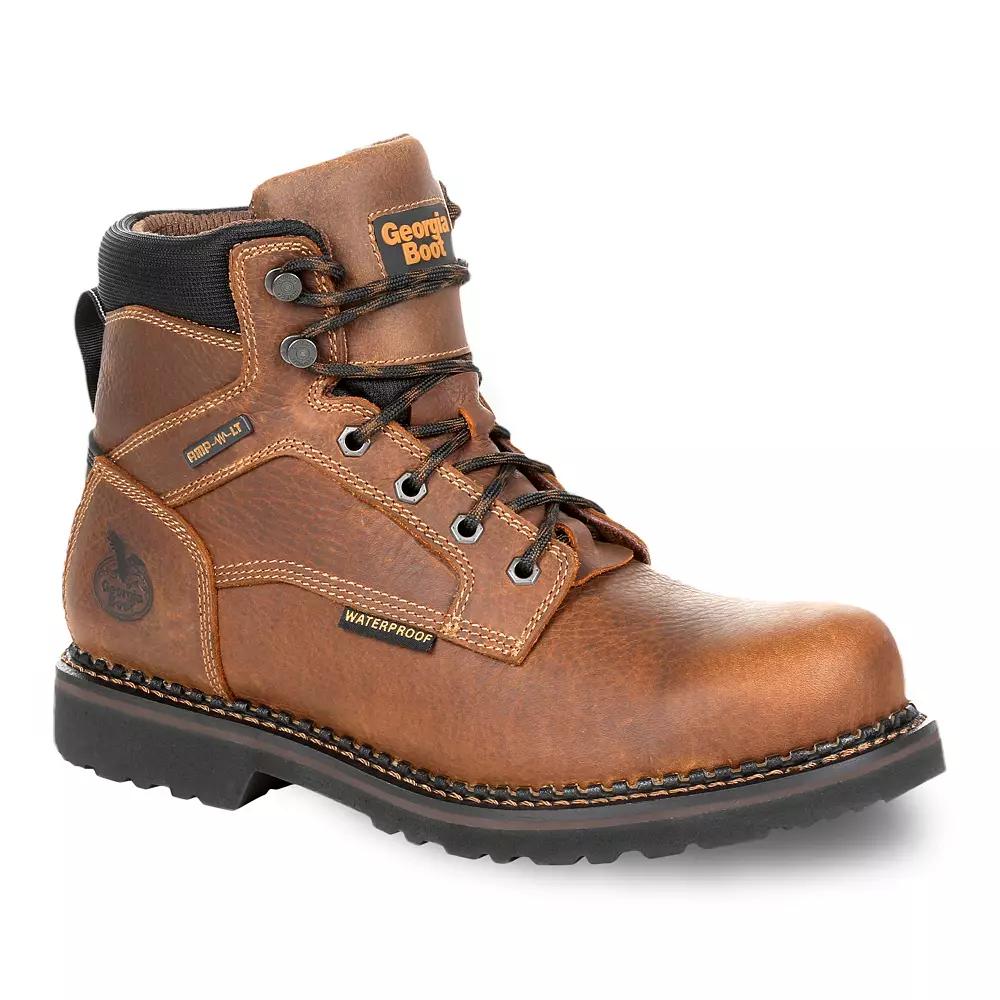 Georgia Boots Georgia Giant Revamp Men's Waterproof Steel Toe Work Boots,  Product Image