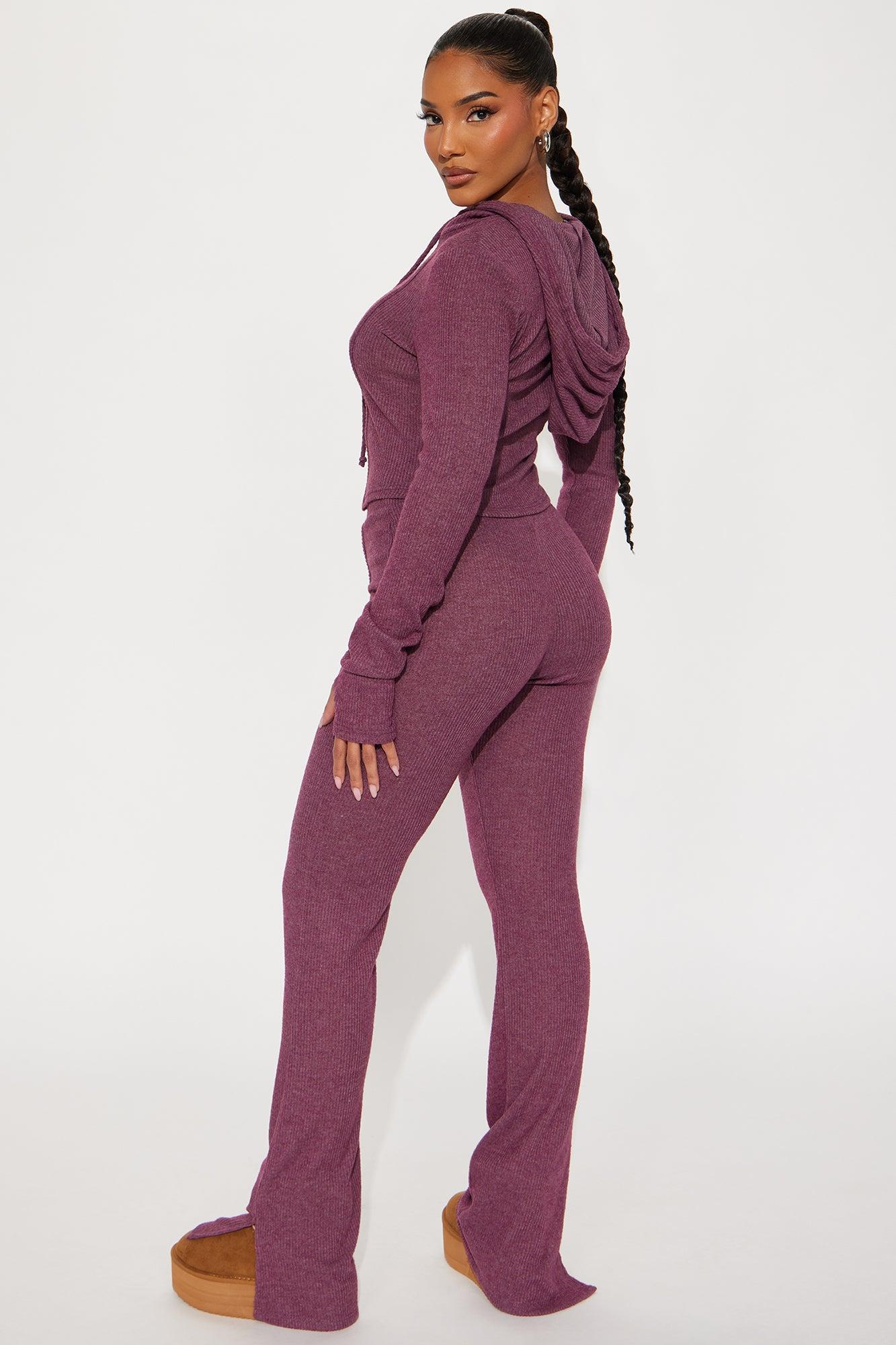 Myreina Pant Set - Plum Product Image