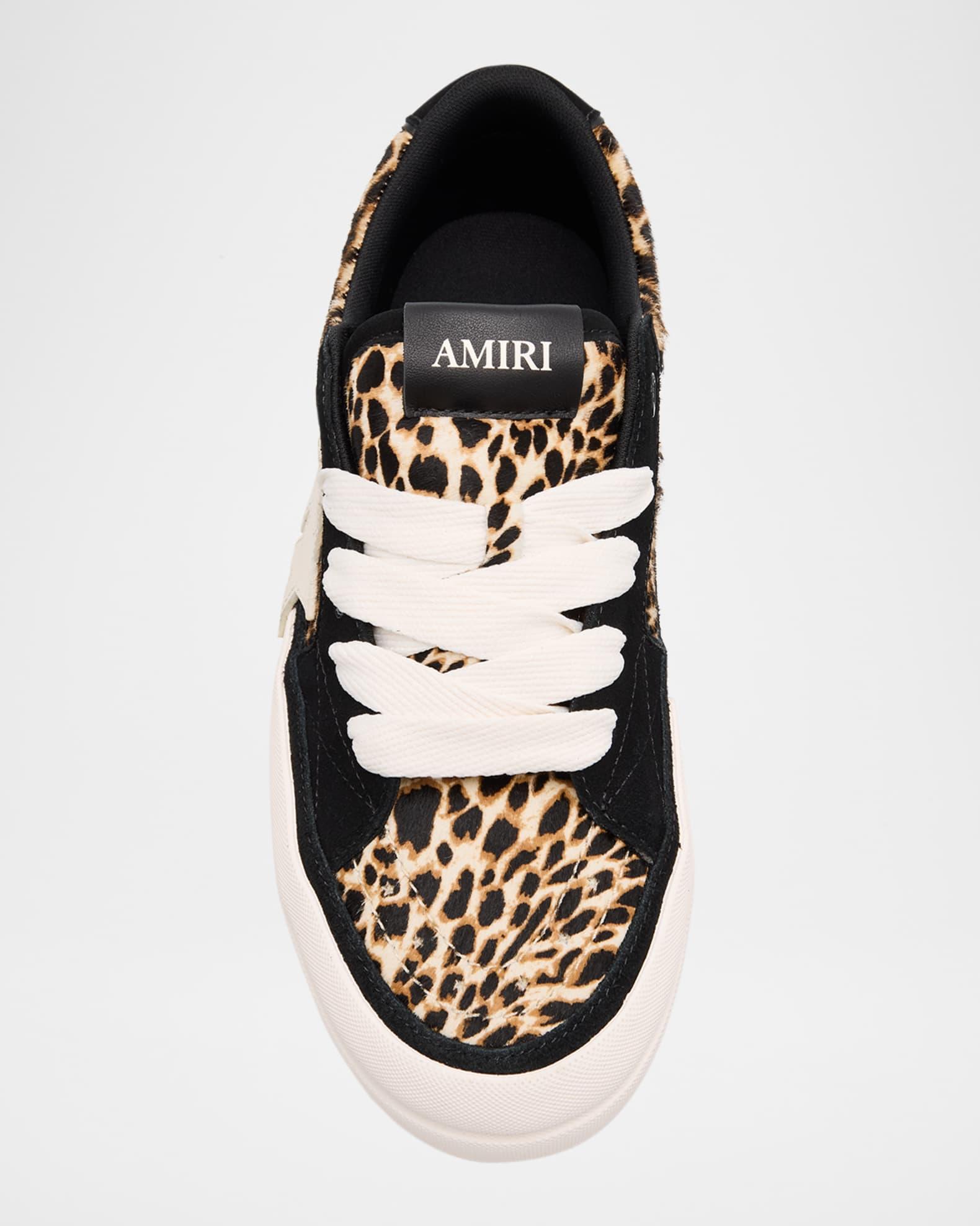 Men's Leopard Sunset Low-Top Sneakers Product Image