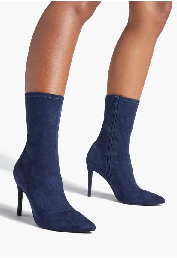 JustFab Margaux Platform Loafer Pump Womens Black/ White Size 8.5 Product Image