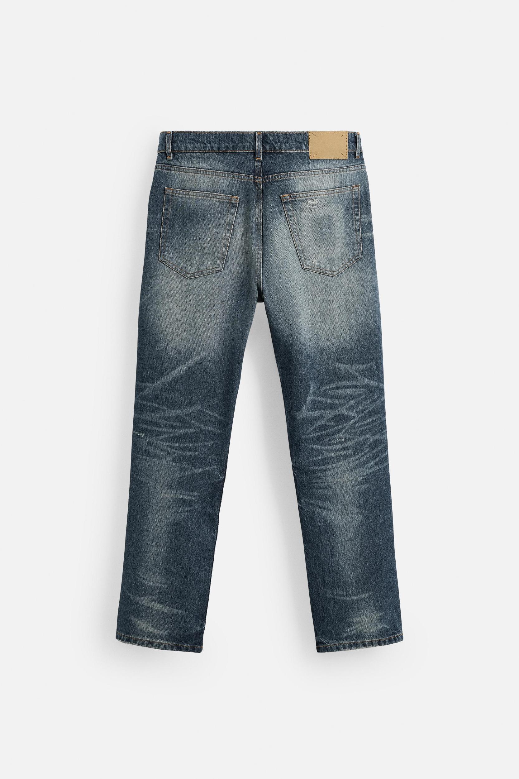 STRAIGHT ANKLE FIT JEANS Product Image