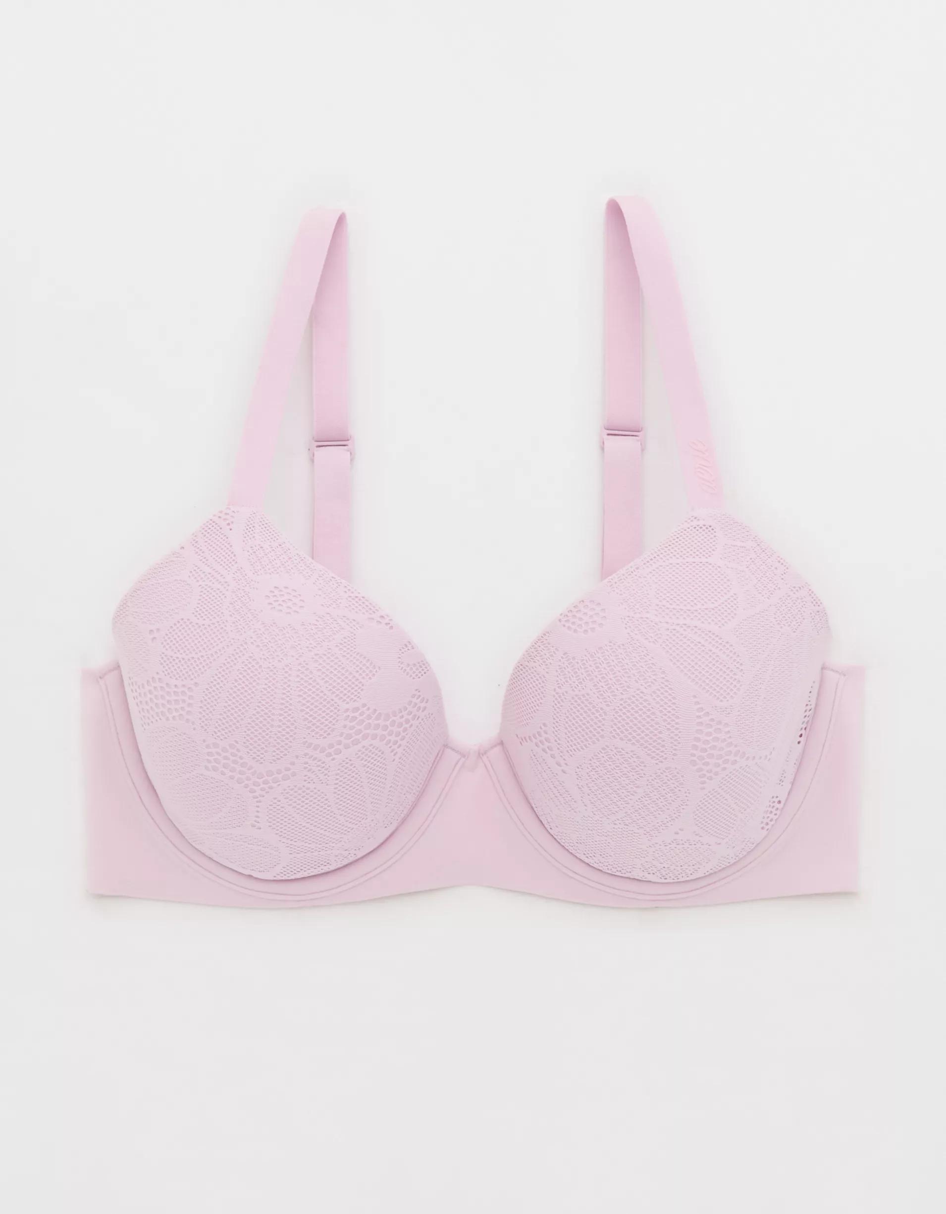 SMOOTHEZ Lace Full Coverage Lightly Lined Bra Product Image