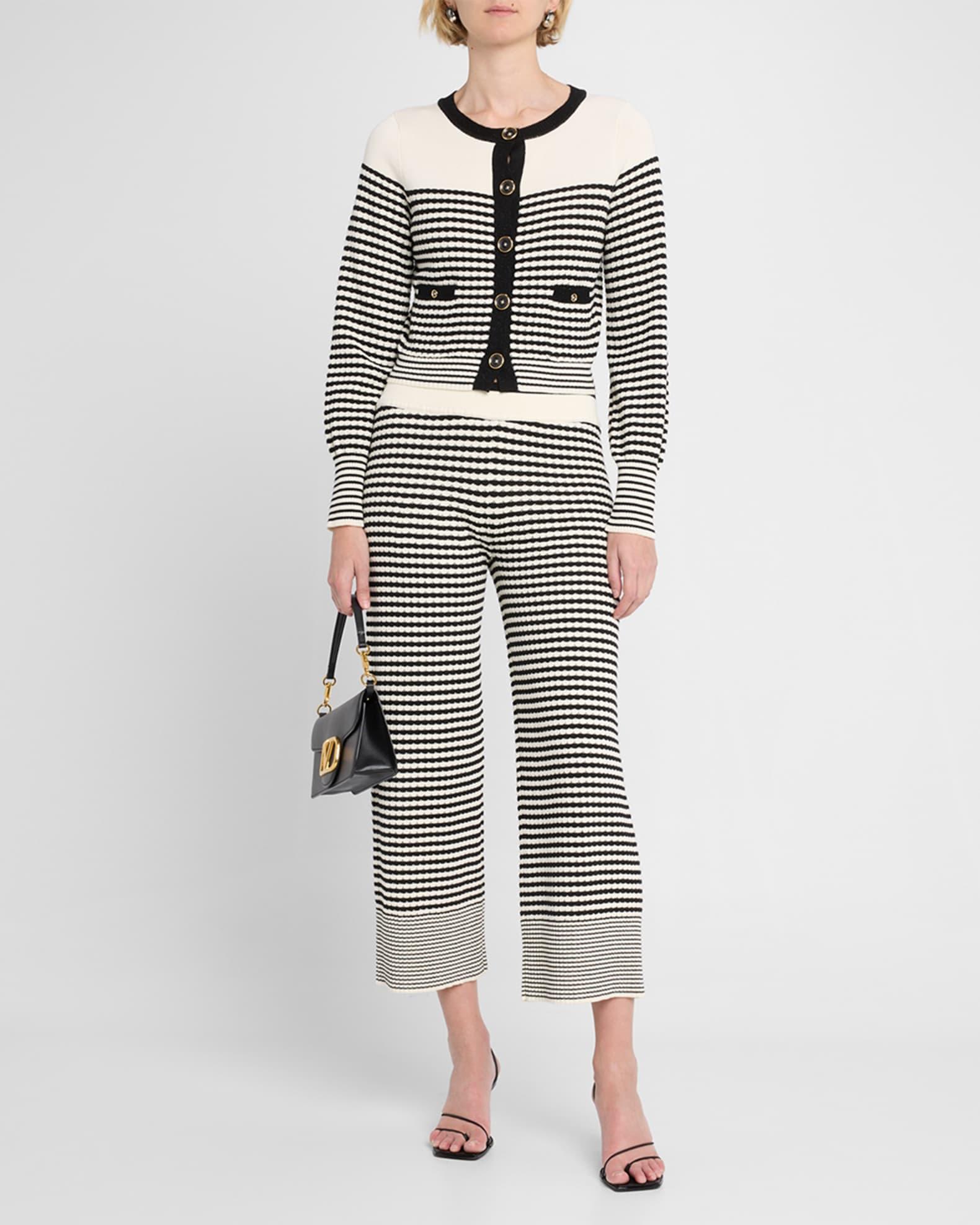 Bea Textured Stripe Cardigan Product Image