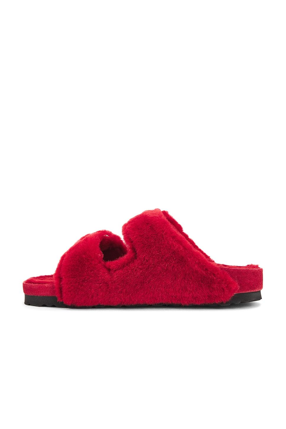 Arizona Shearling Big Buckle Sandal Product Image