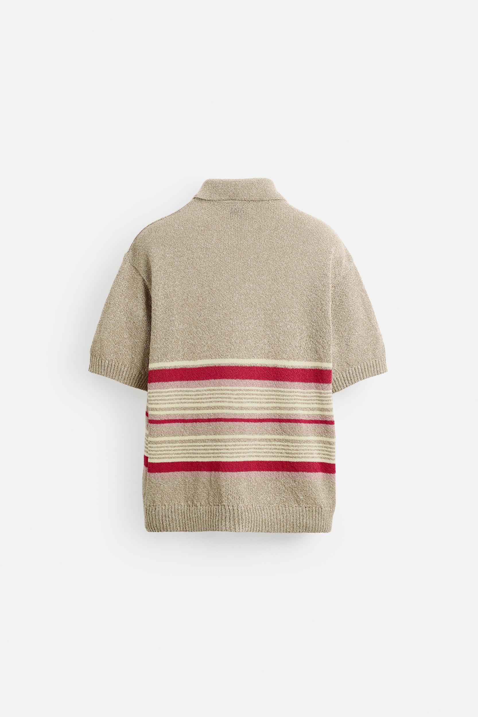 QUARTER ZIP KNIT POLO Product Image