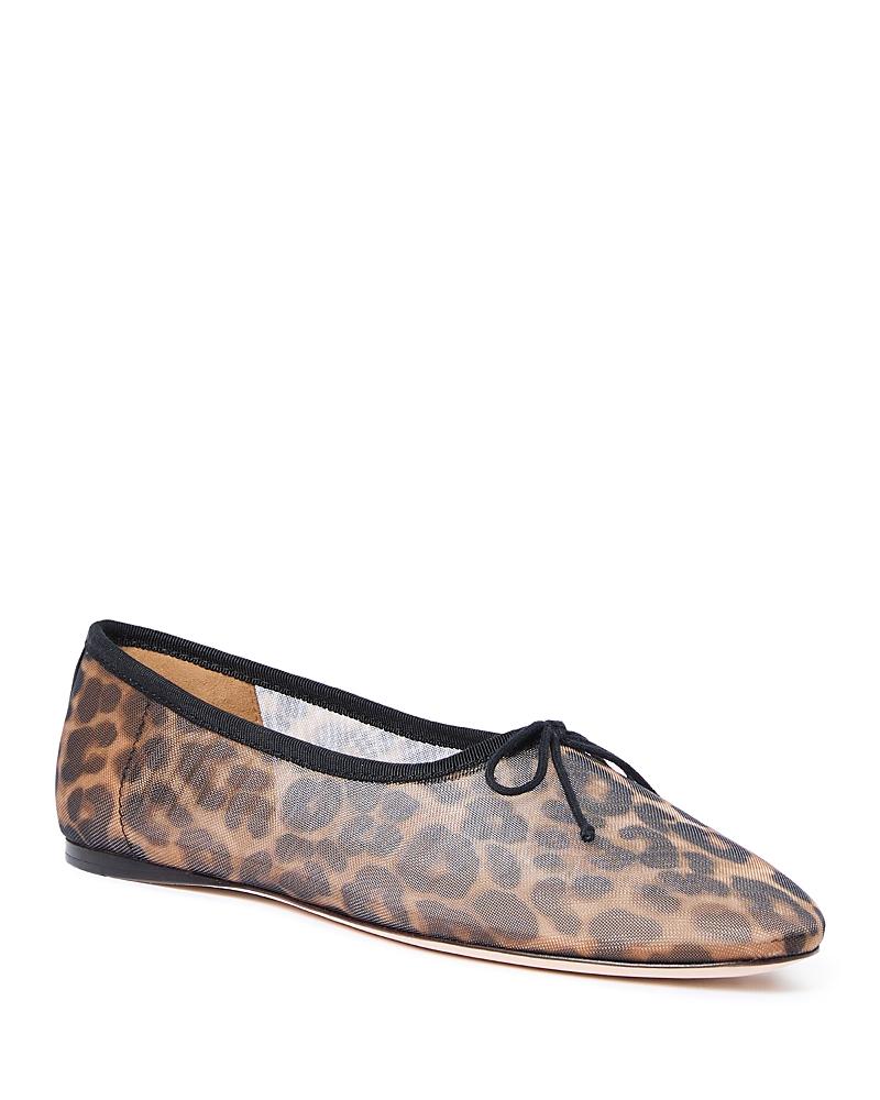 Womens Landon Leopard Mesh Ballet Flats Product Image