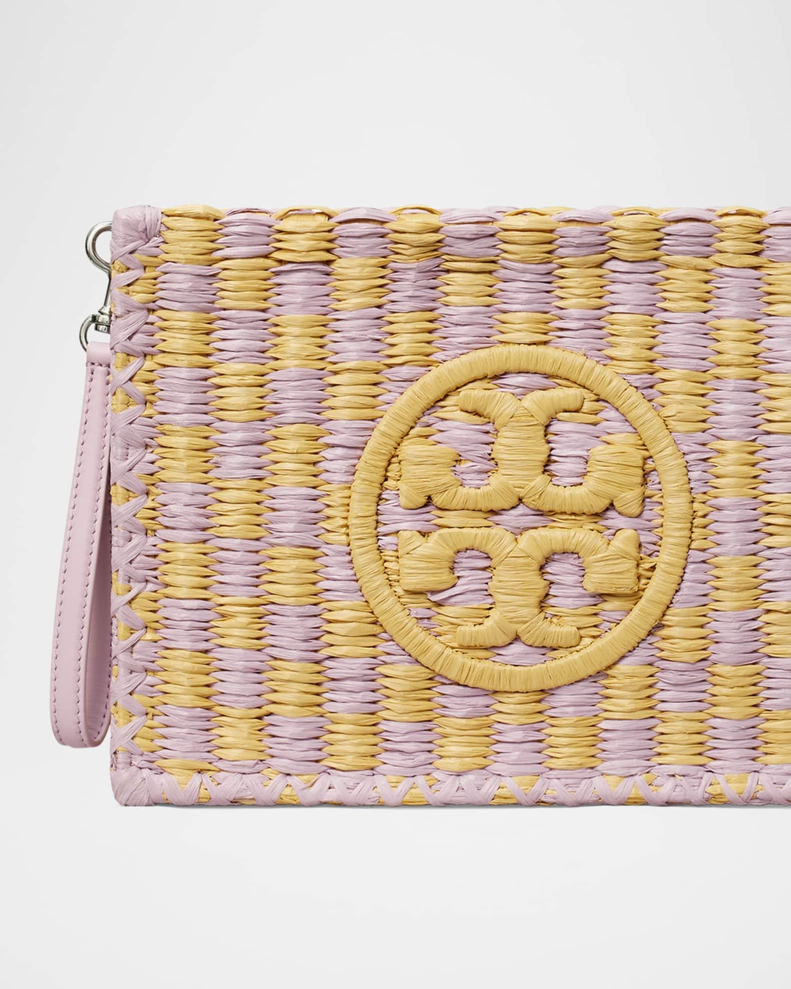 Ella Straw Pouch Wristlet  Product Image