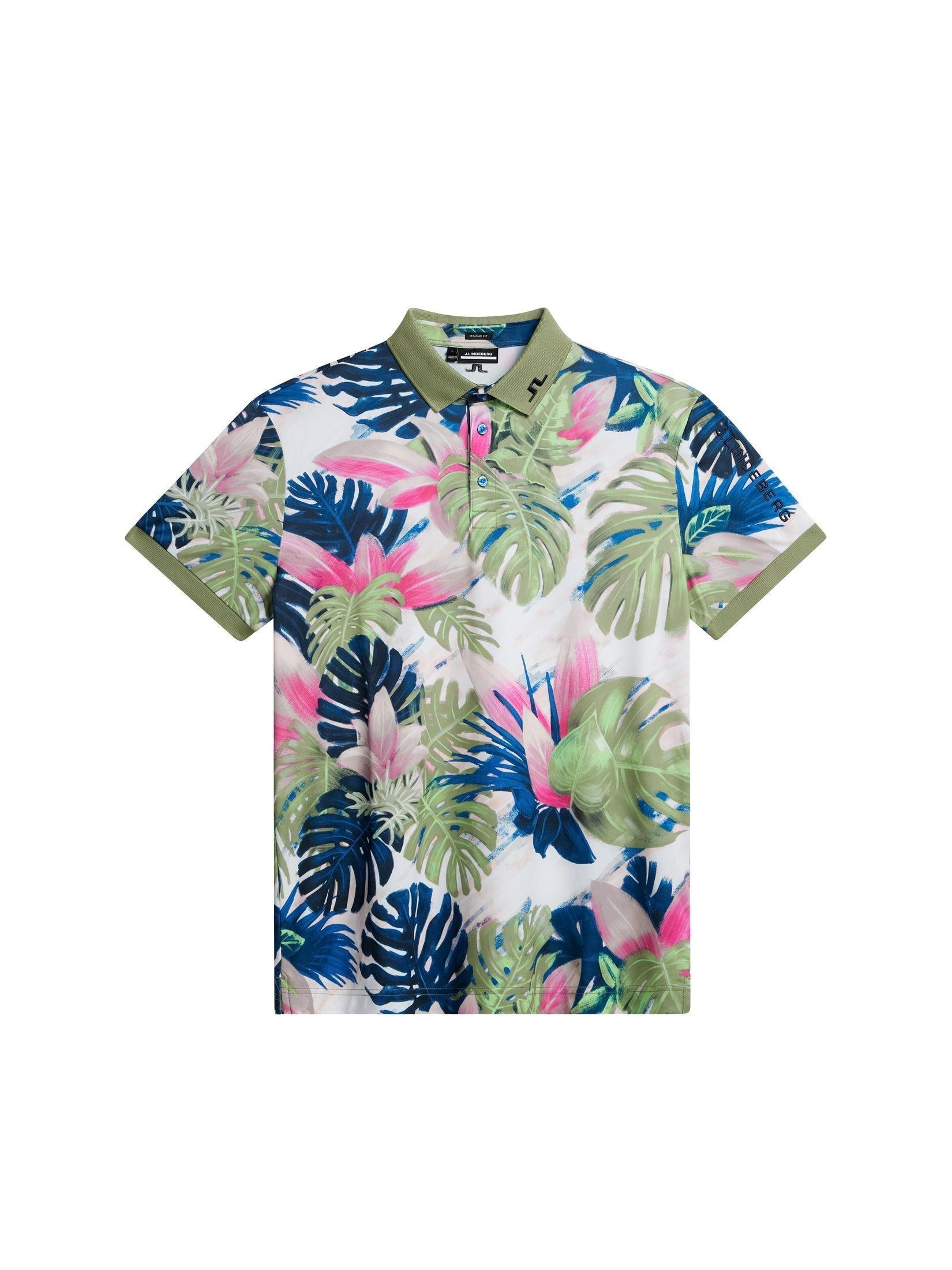 J. Lindeberg Tour Tech Reg Fit Print Polo Product Image