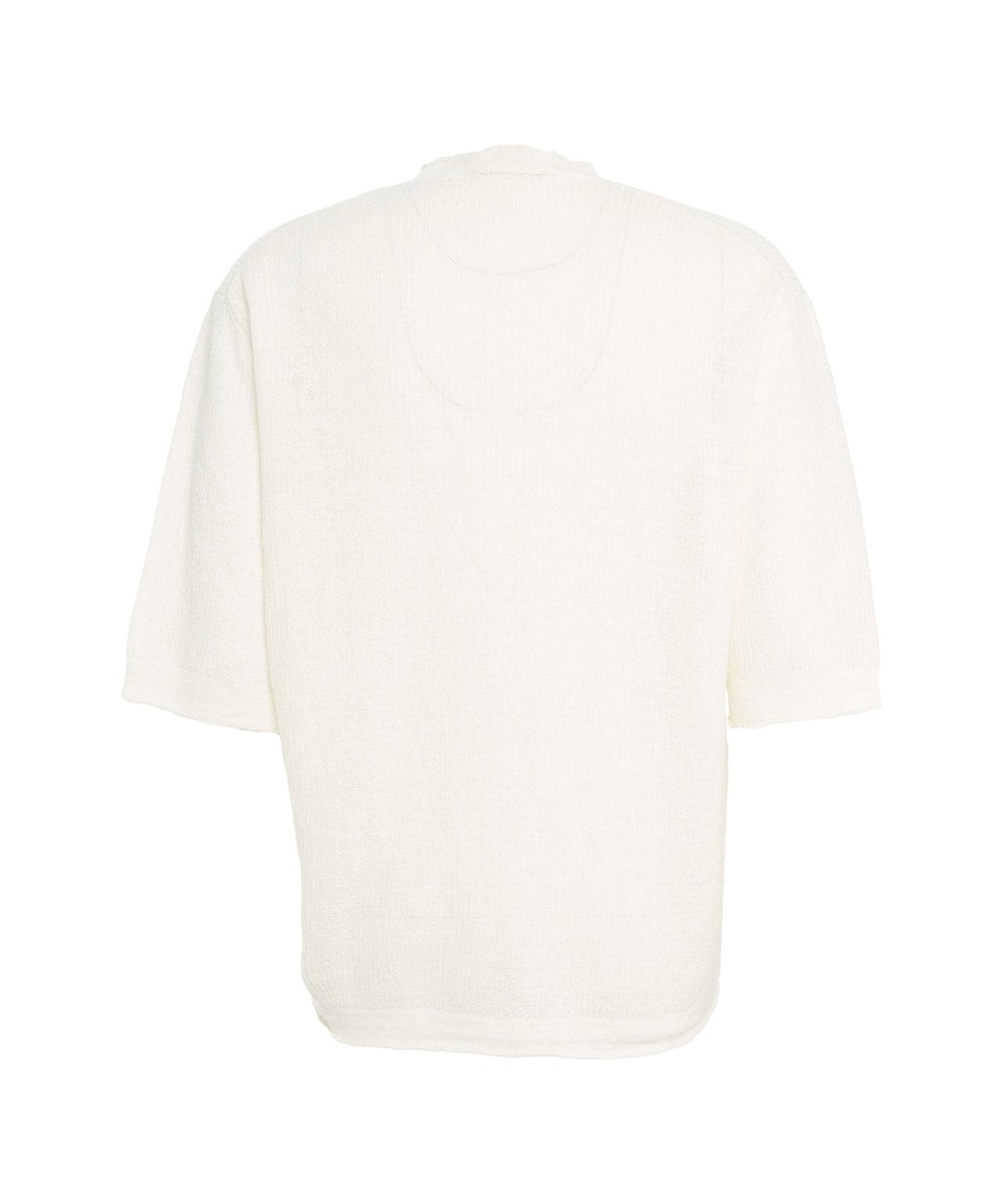 Linen knit sweater Product Image