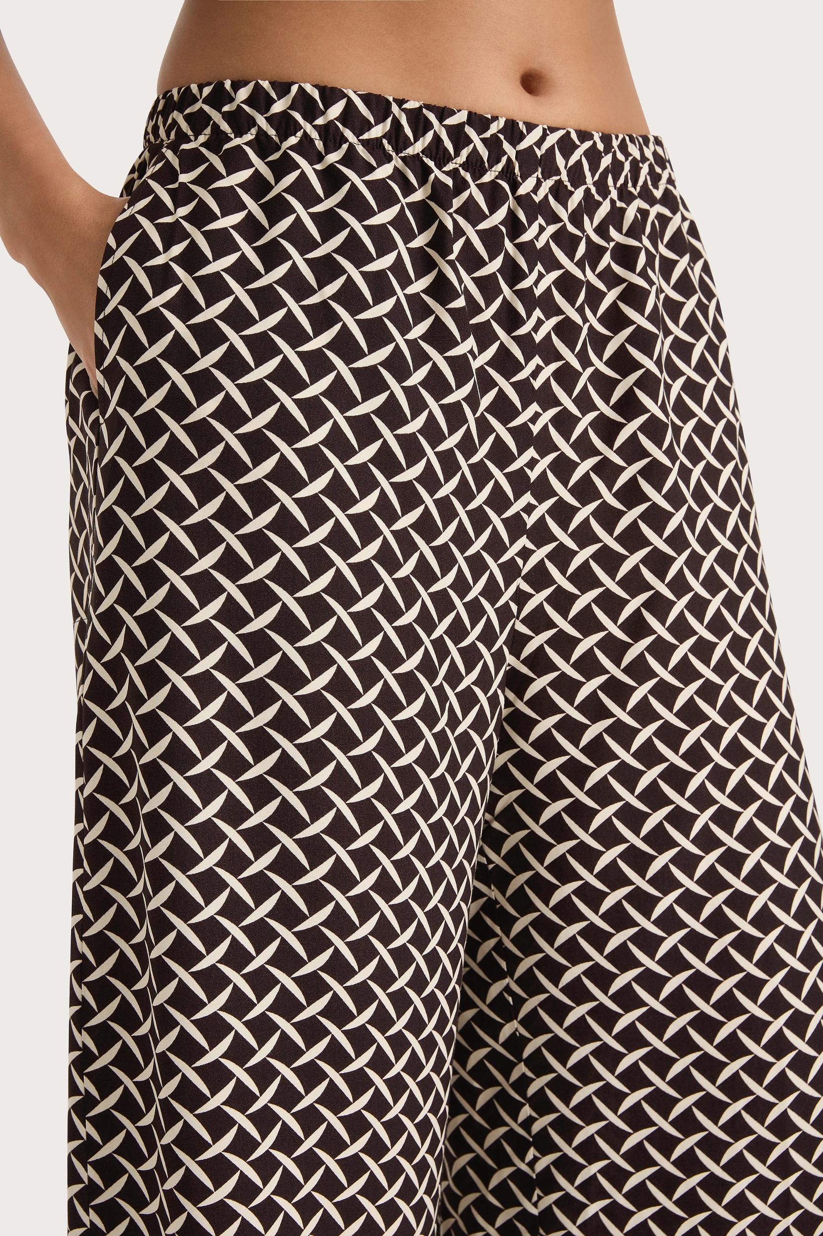 Dalene Pant Espresso Geo - Final Sale Product Image