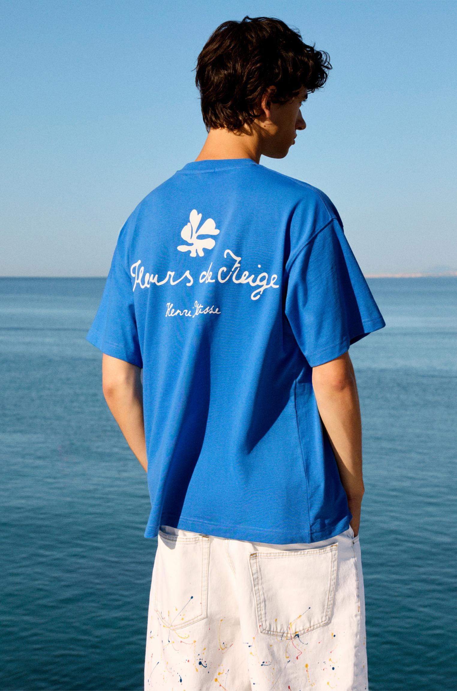Blue Henri Matisse T-shirt Product Image