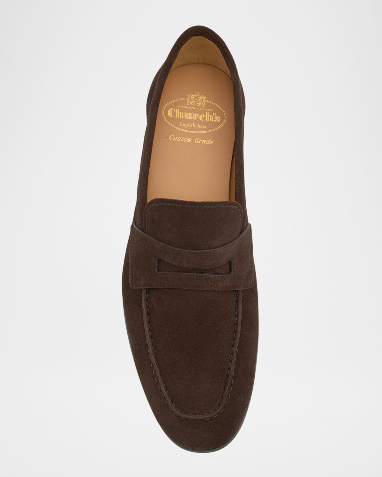 Womens Leather Ballet Flats Product Image