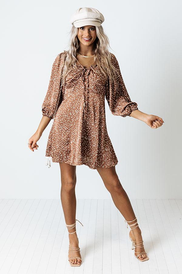 Painting Paris Babydoll Dress Product Image