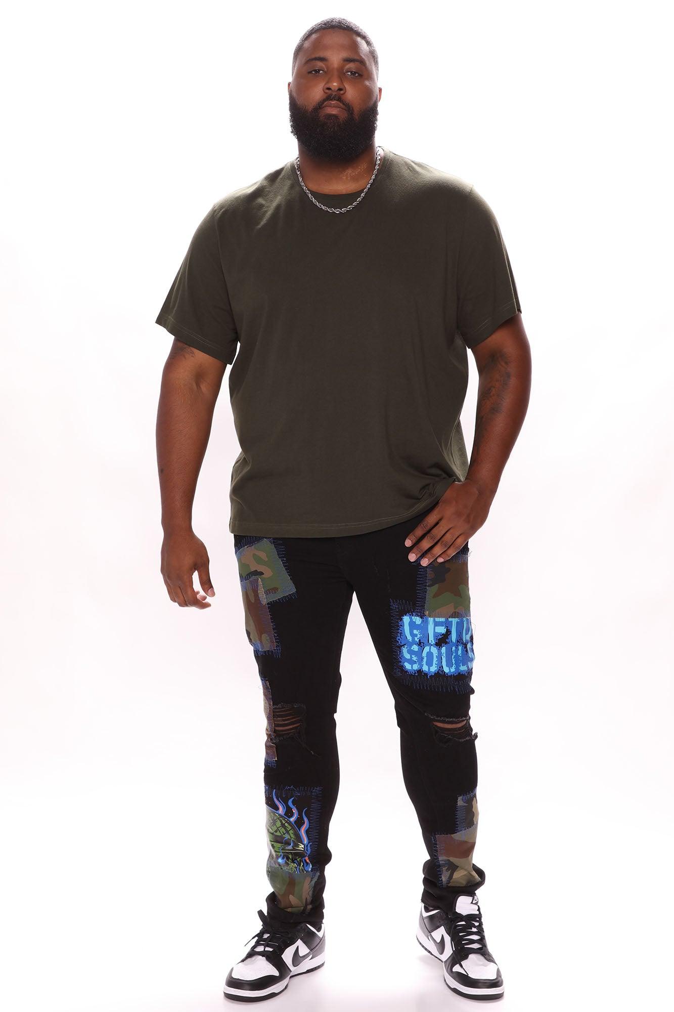 Essential Short Sleeve Crew Tee - Olive Product Image