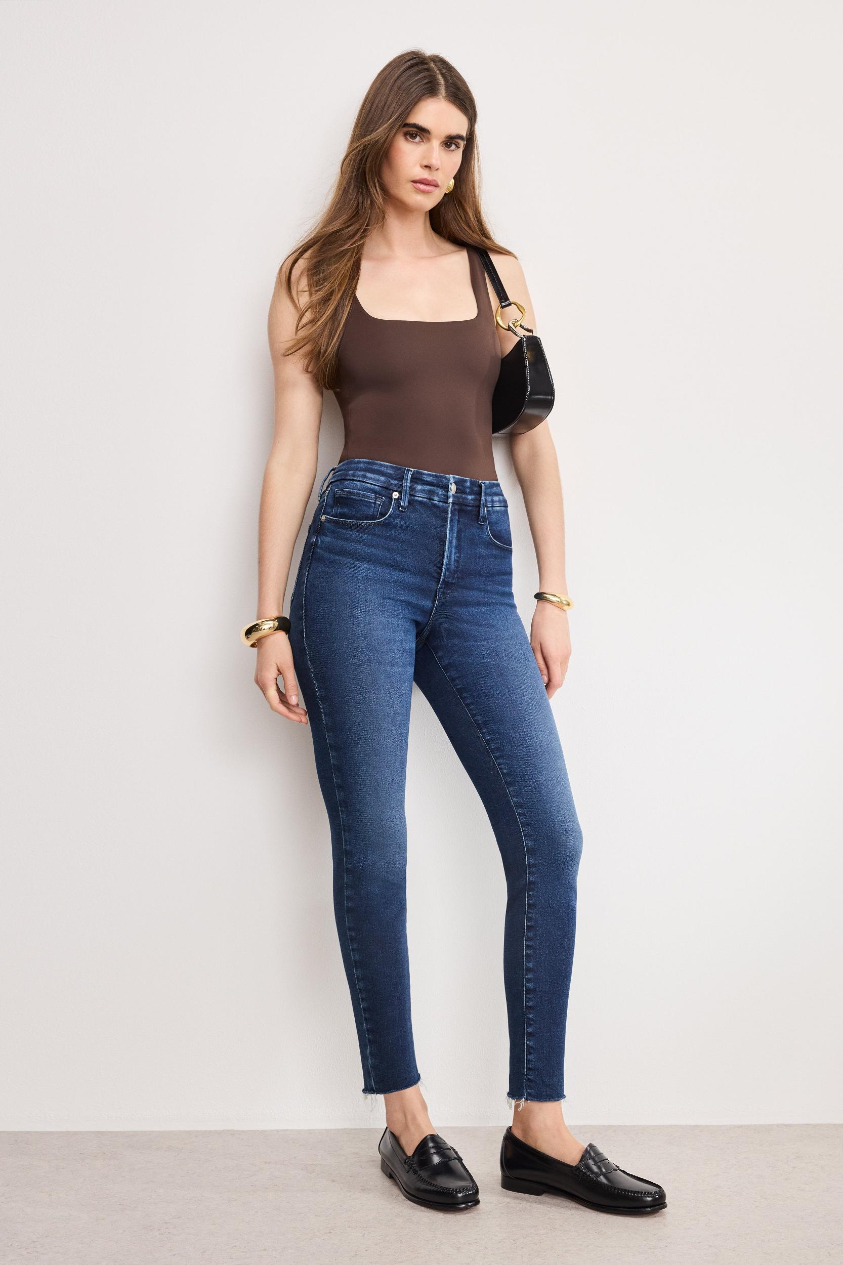 SOFT TECH GOOD LEGS SKINNY JEANS | INDIGO1068 Product Image