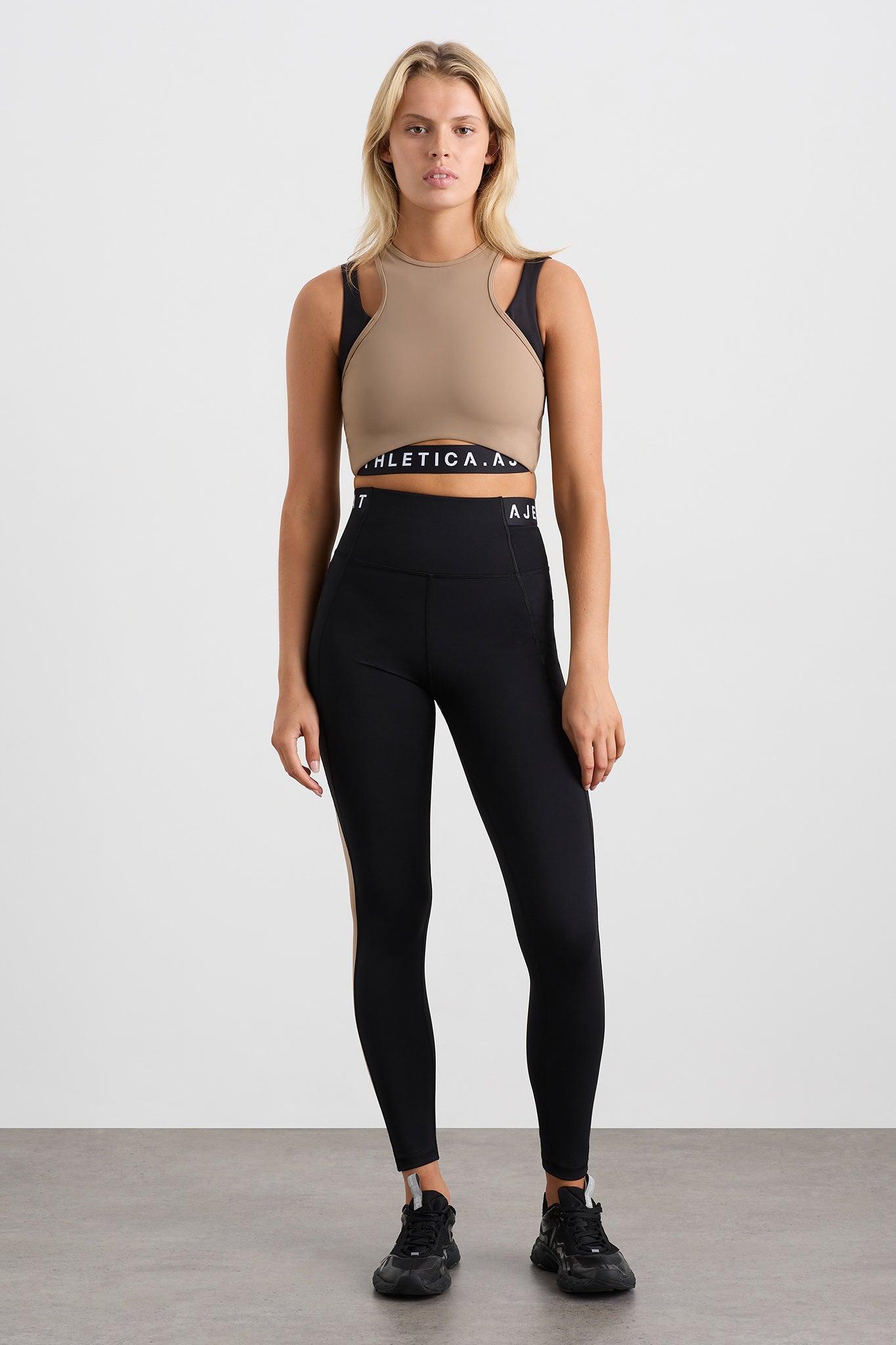 Cropped Layered Sport Tank 159 Product Image