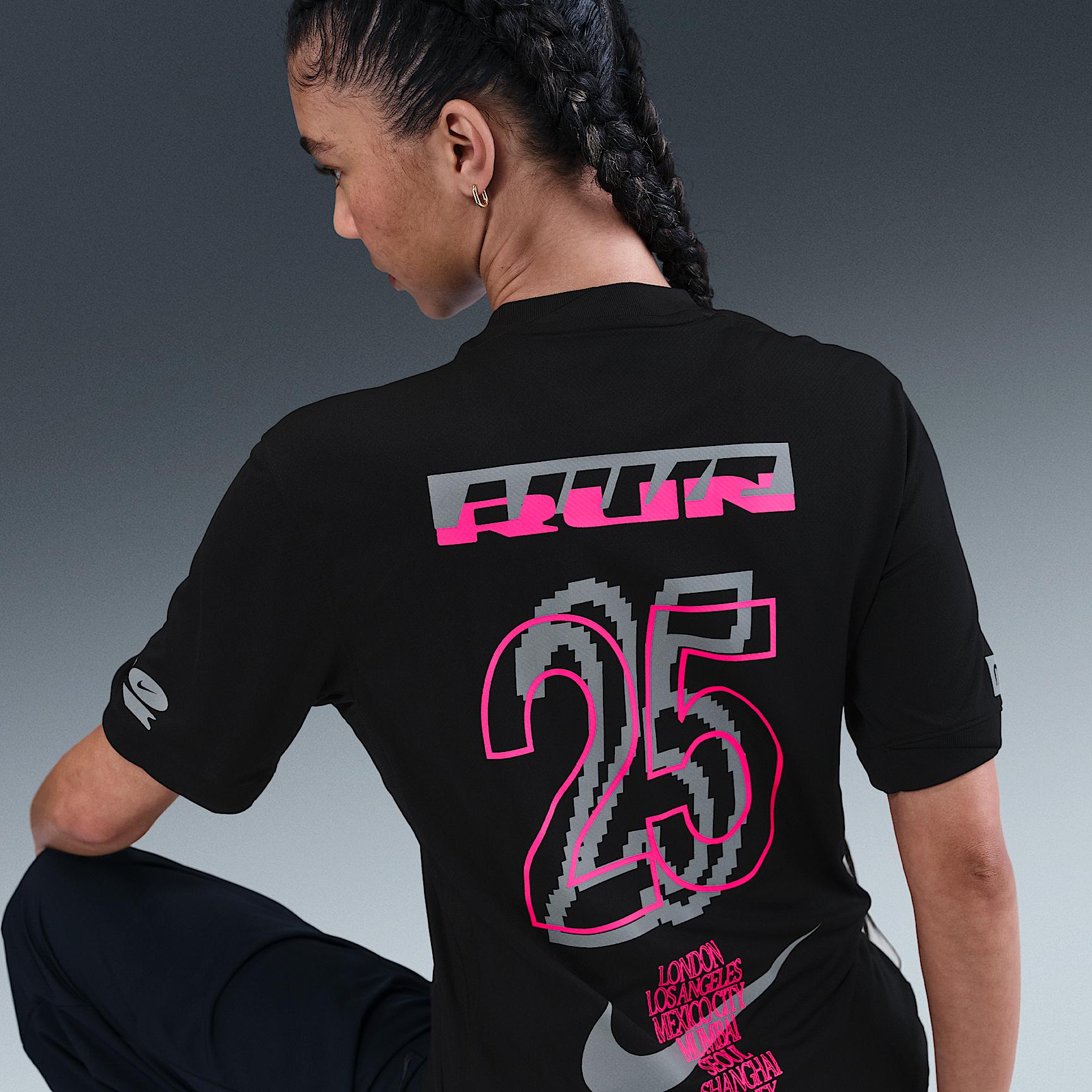 Nike After Dark Tour Women's Dri-FIT Graphic Running Jersey Product Image