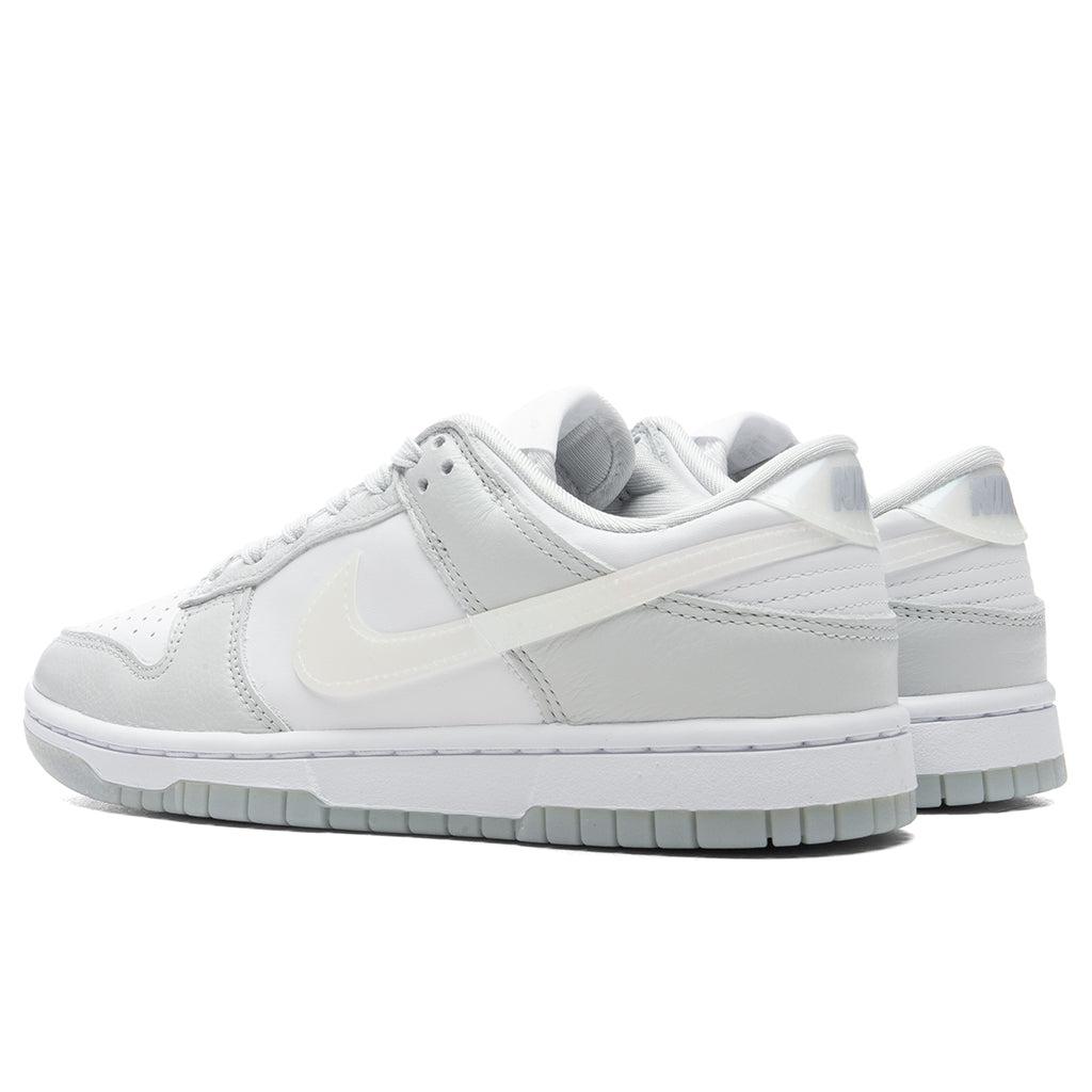 Women's Dunk Low - Photon Dust/Multi Color/White/Blue Ice Female Product Image