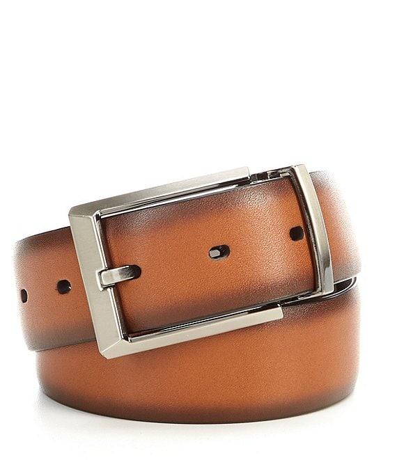 Cremieux Burnished Reversible Leather Belt Product Image
