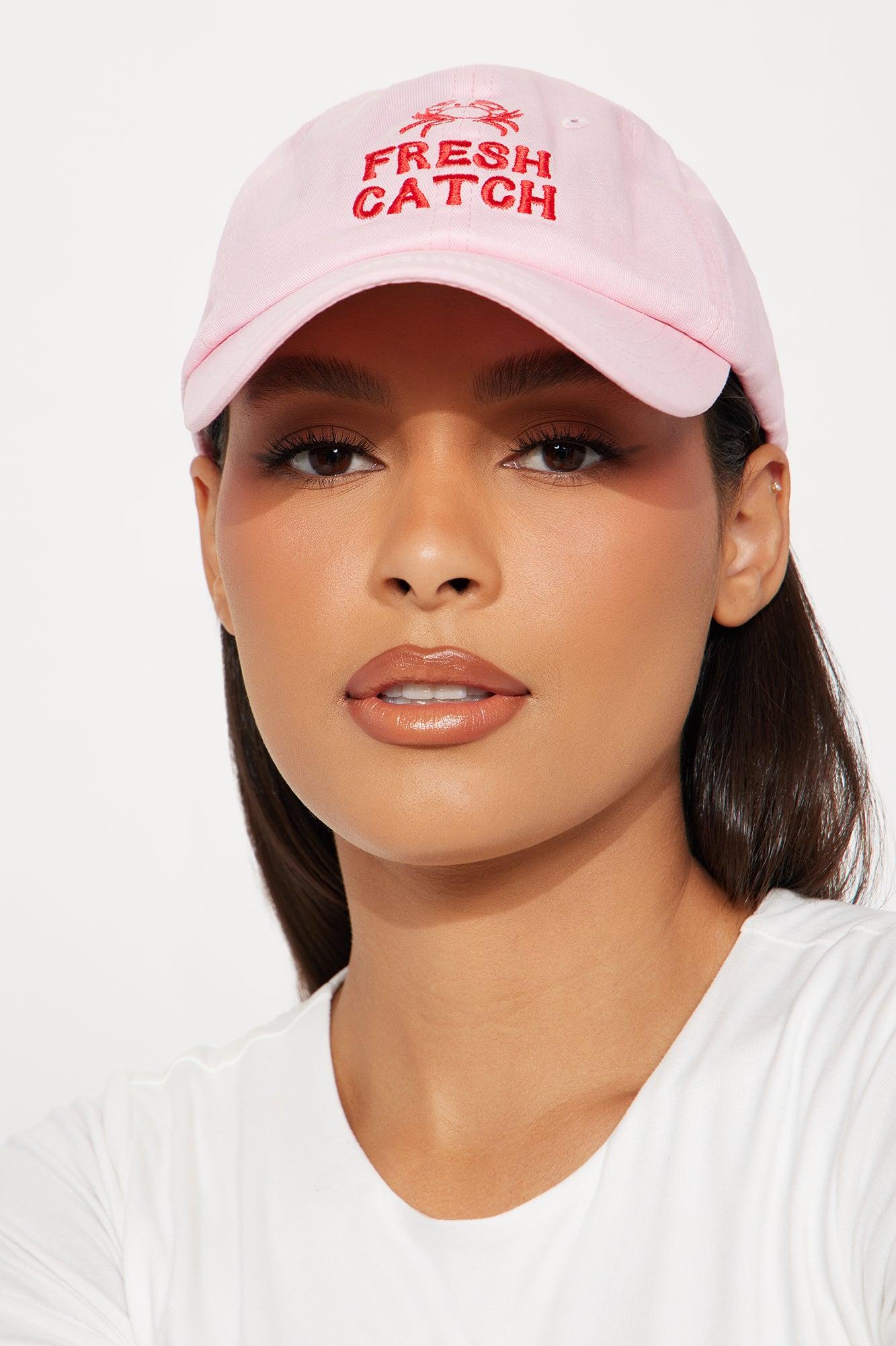 Fresh Catch Baseball Hat - Pink/combo Product Image