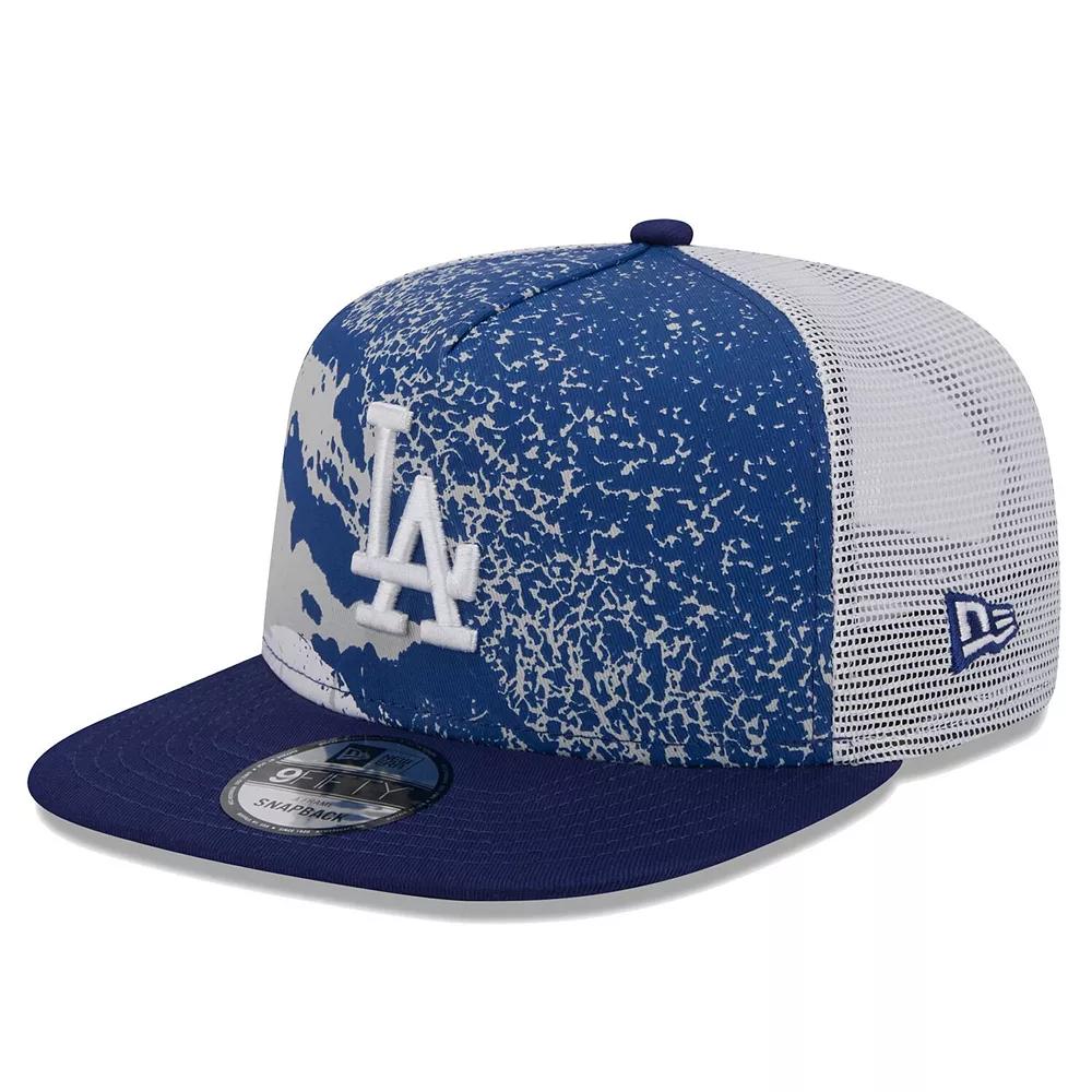 Men's New Era Royal Los Angeles Dodgers Court Sport 9FIFTY Snapback Hat, Blue Product Image