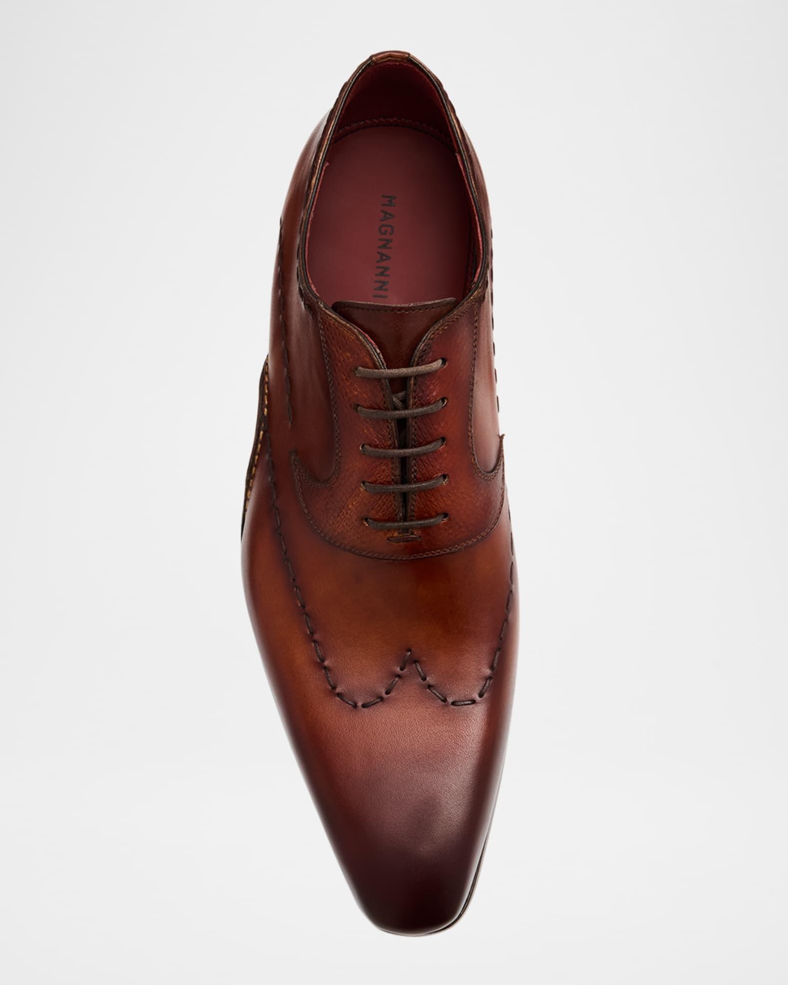 Men's Bowden Wingtip Leather Oxfords Product Image