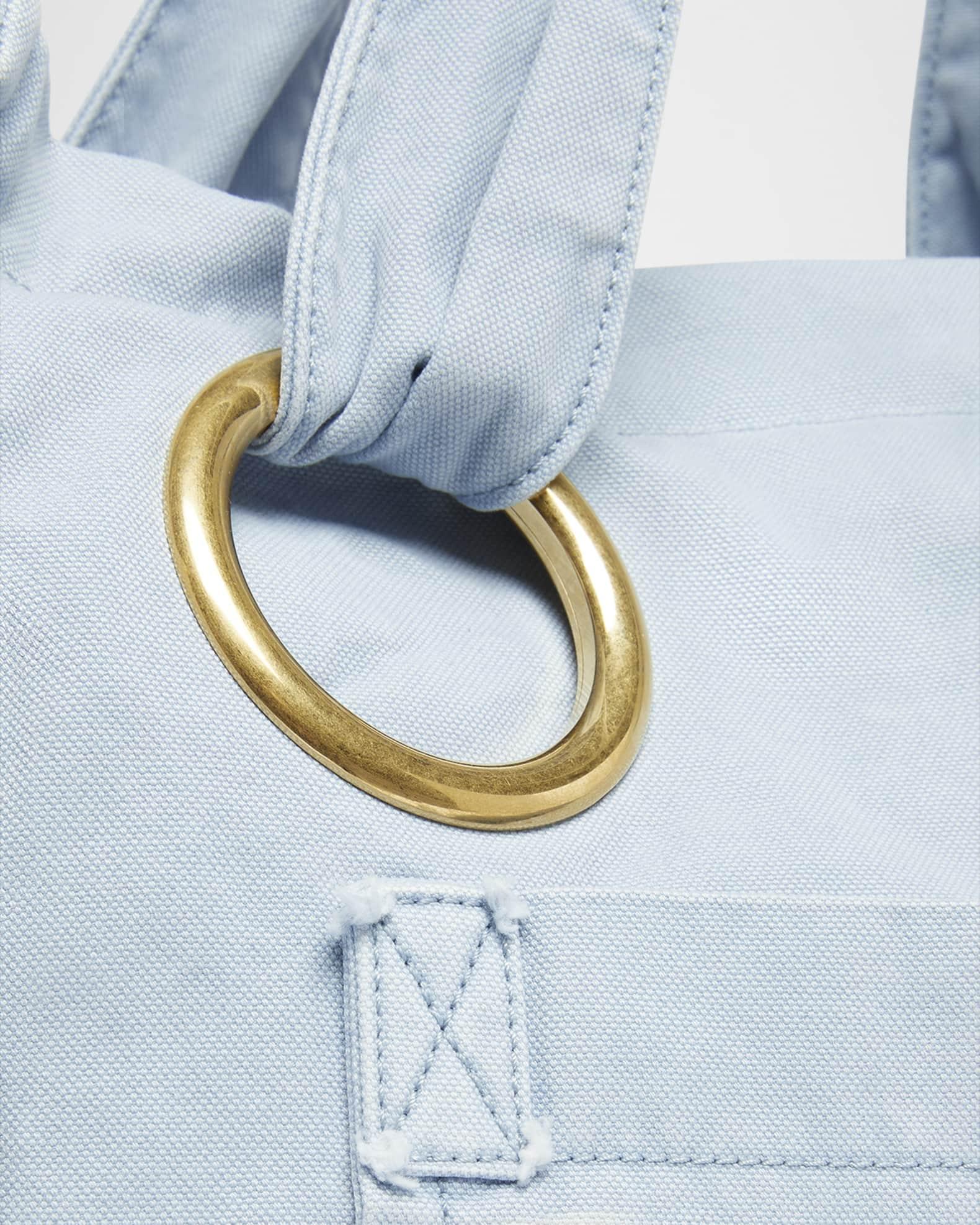 Plage Tote Bag in Washed Canvas  Product Image