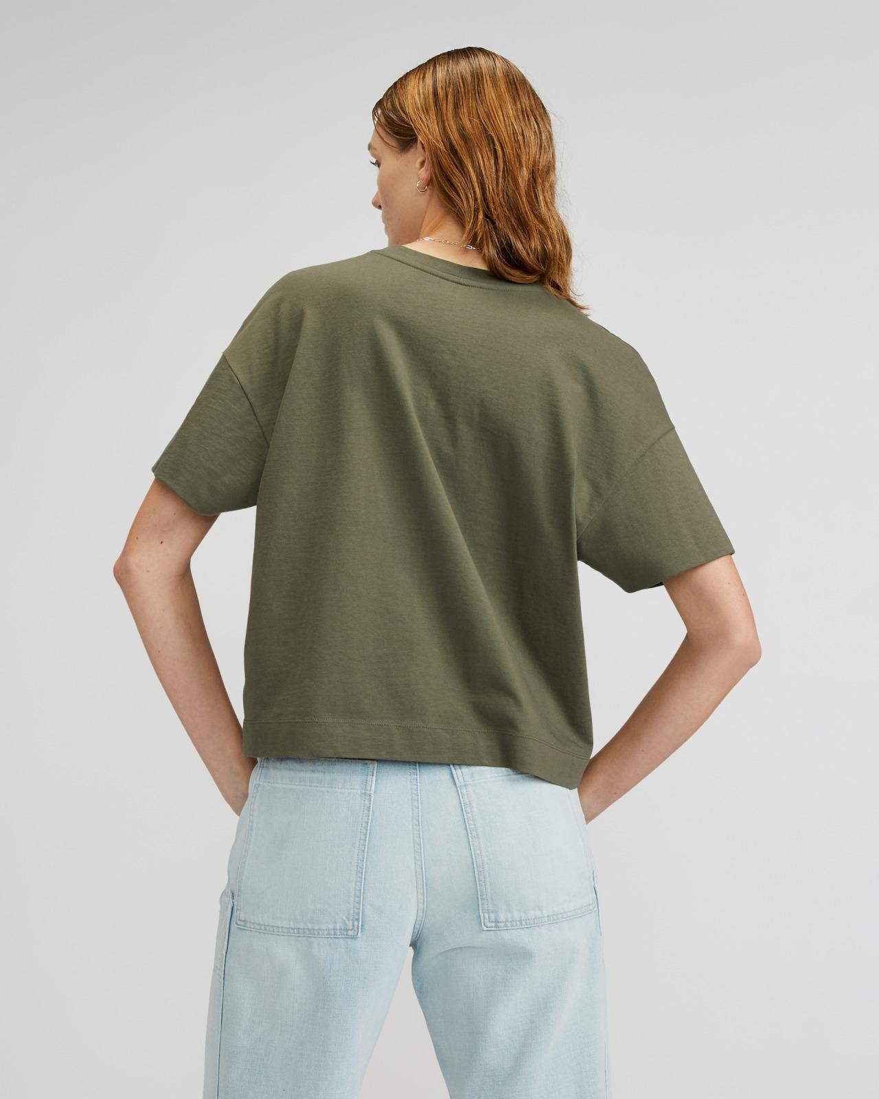 Womens Organic Cotton Slouchy V-Neck T-Shirt by Everlane Product Image