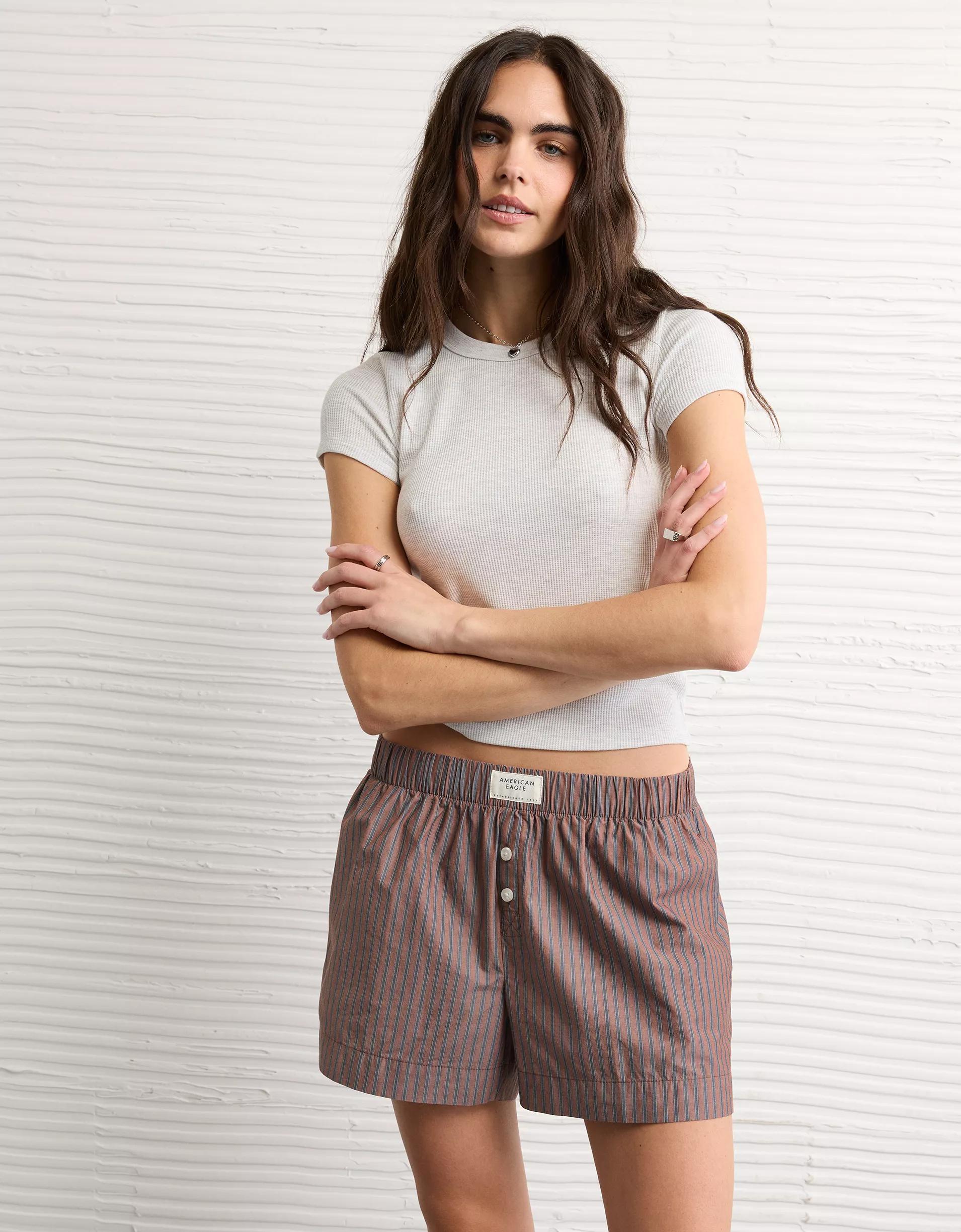 AE Striped Boxer Sleep Short Product Image