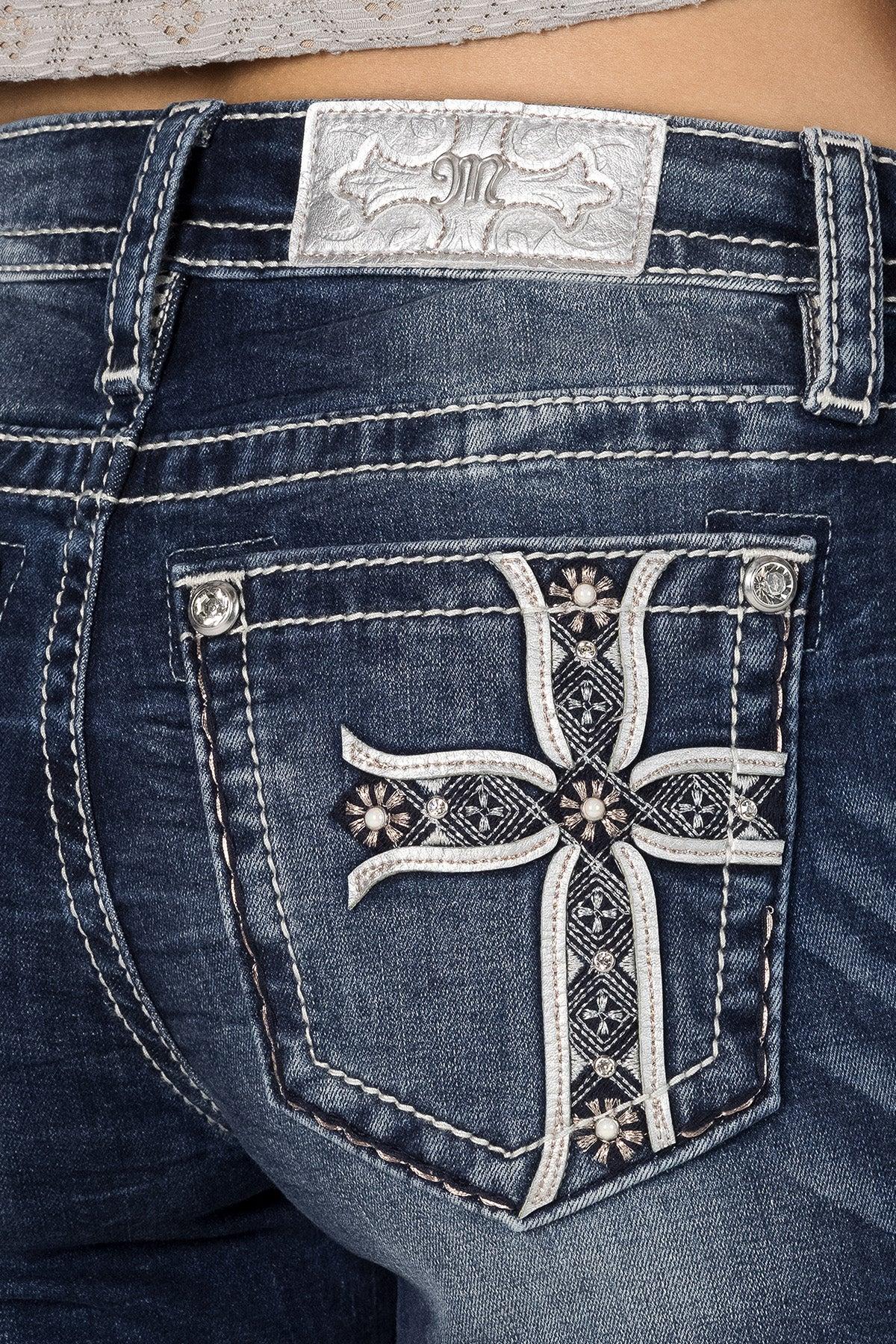 Cross Gift Bootcut Jeans Product Image