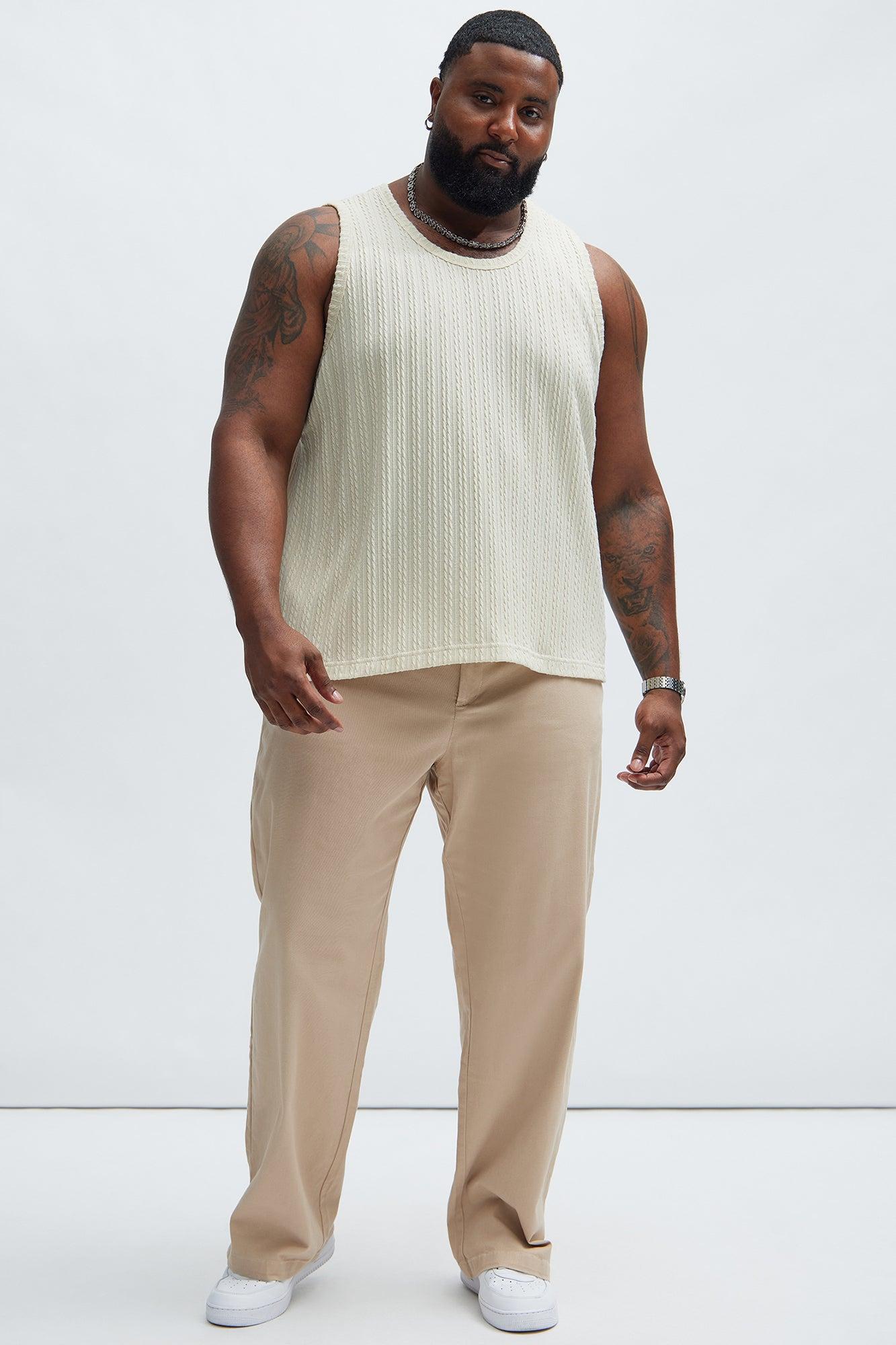 Kellen Textured Tank - Off White Product Image