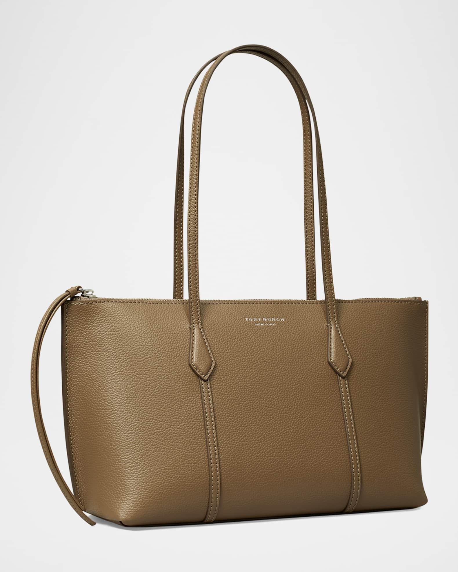 Perry Small Leather Zip Tote Bag Product Image