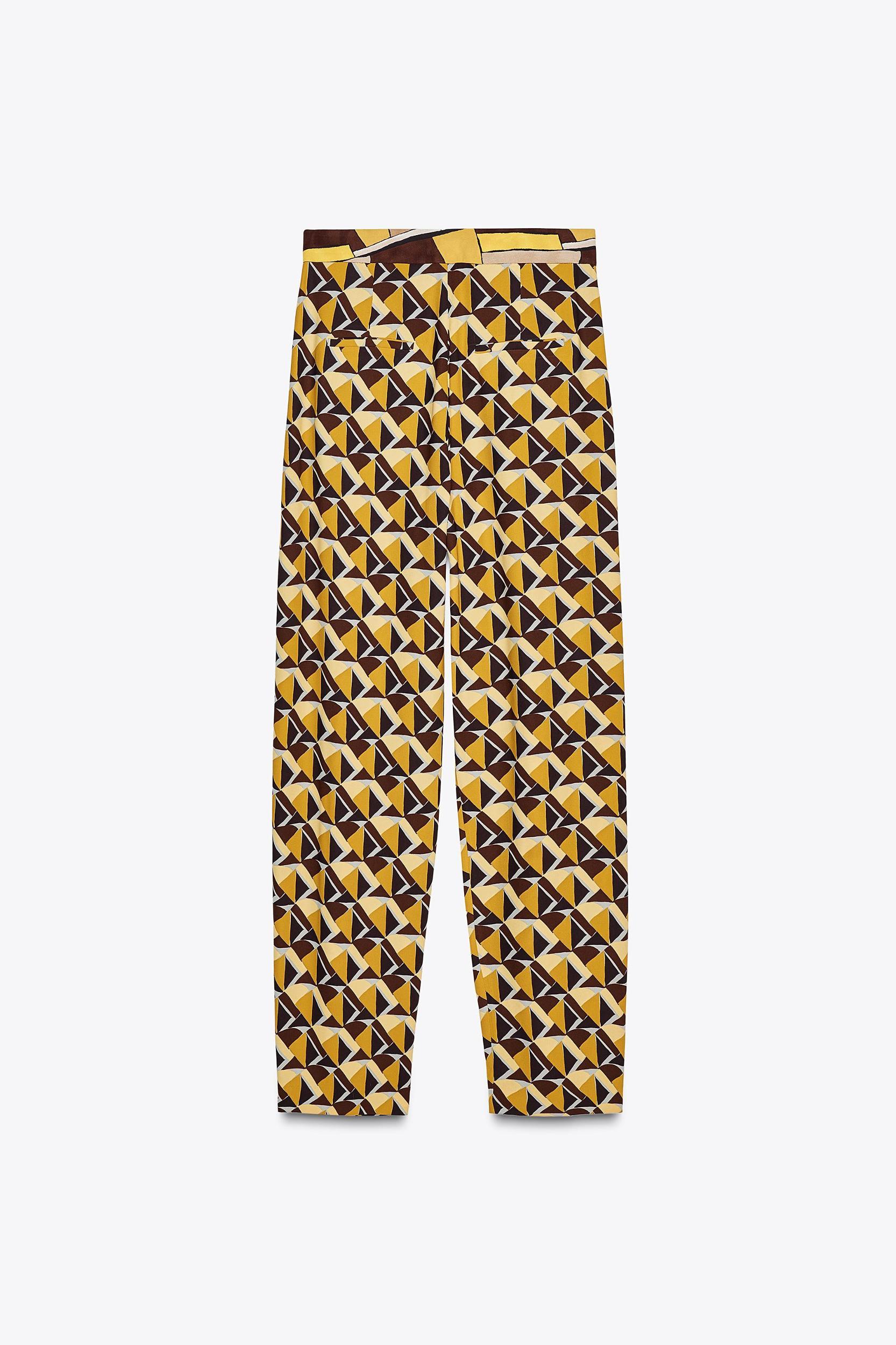 ZW COLLECTION PRINTED PANTS Product Image