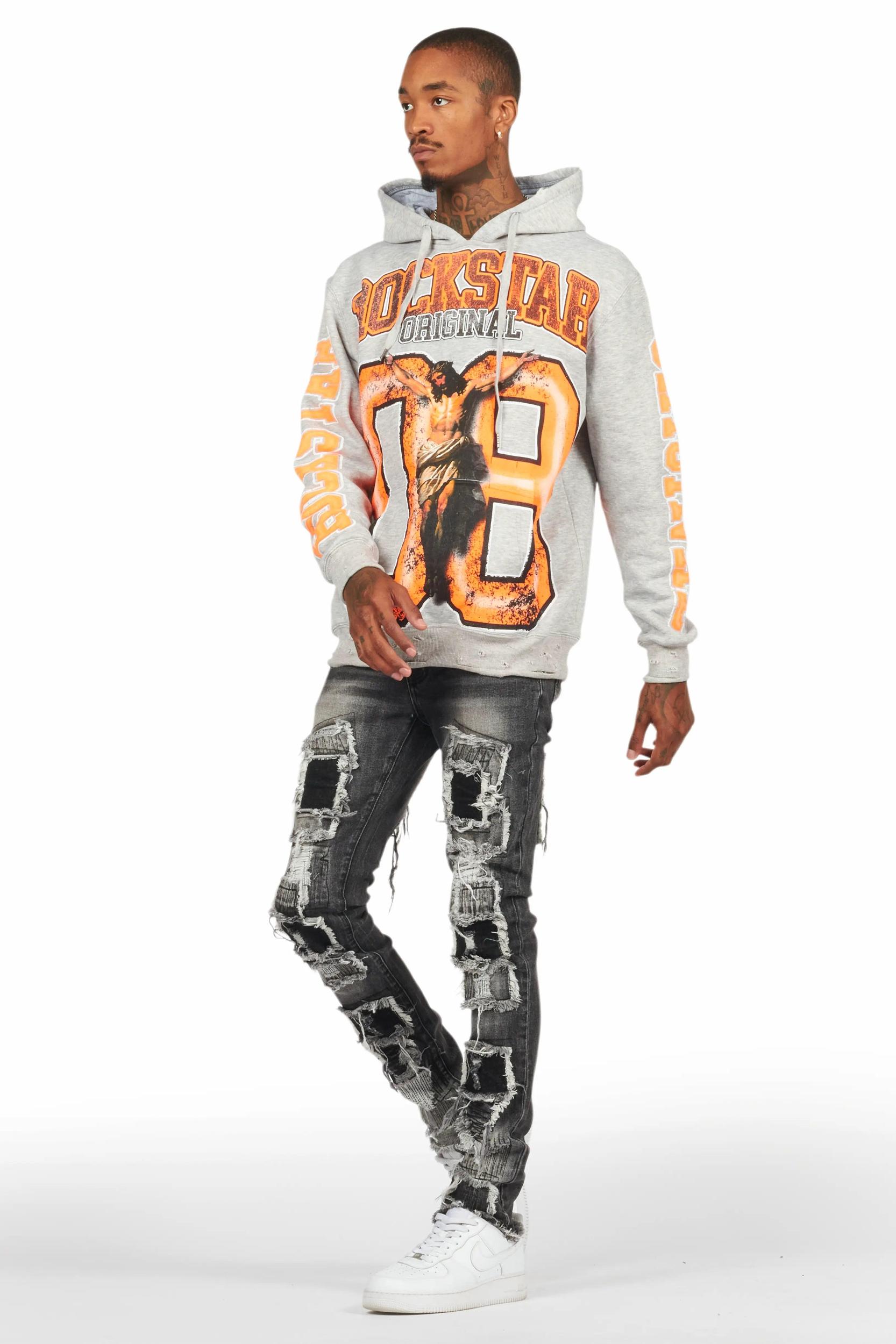 Camden Grey Slim Fit Jean Male Product Image