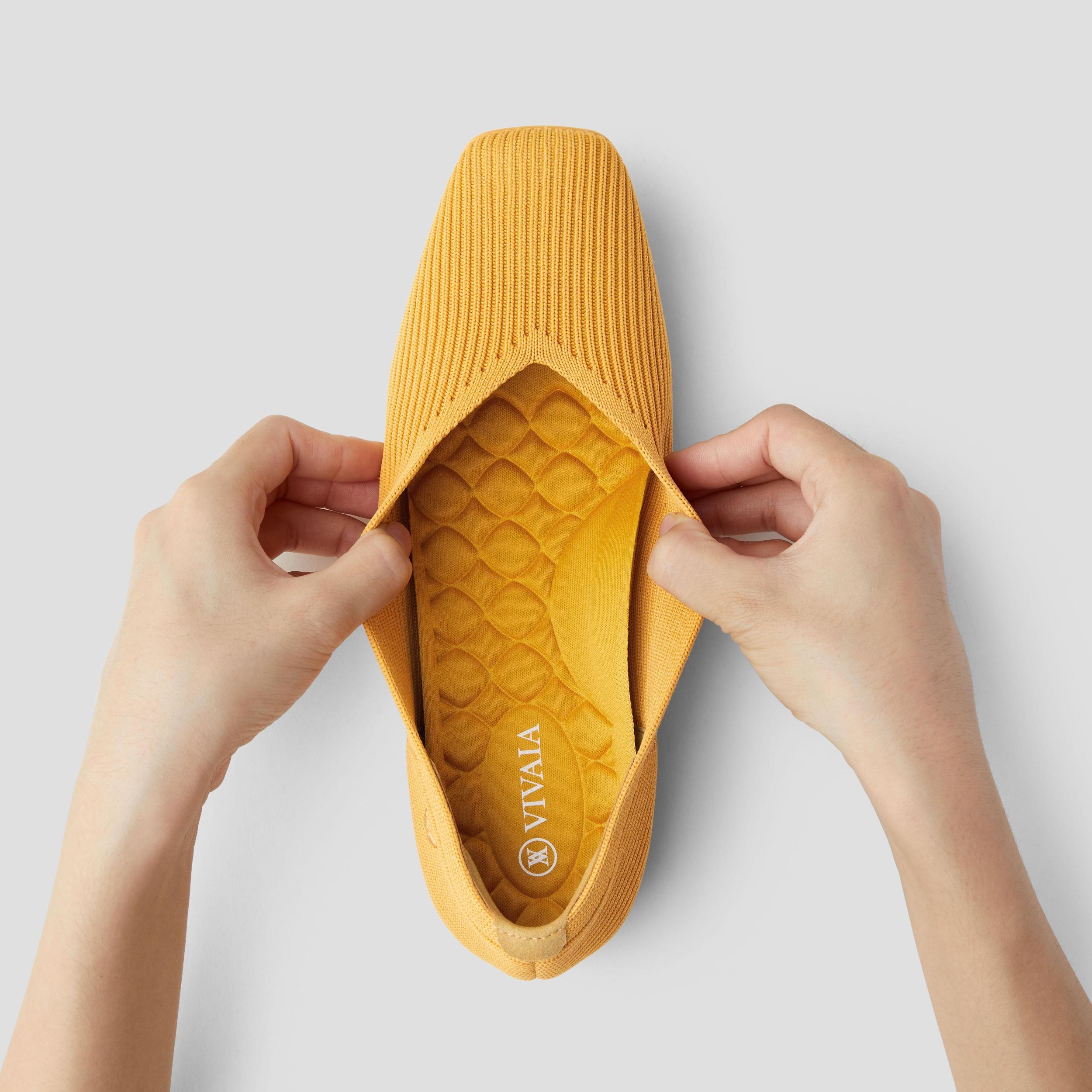 Lightweight Square-Toe V-Cut Flats (Margot Walker) Product Image