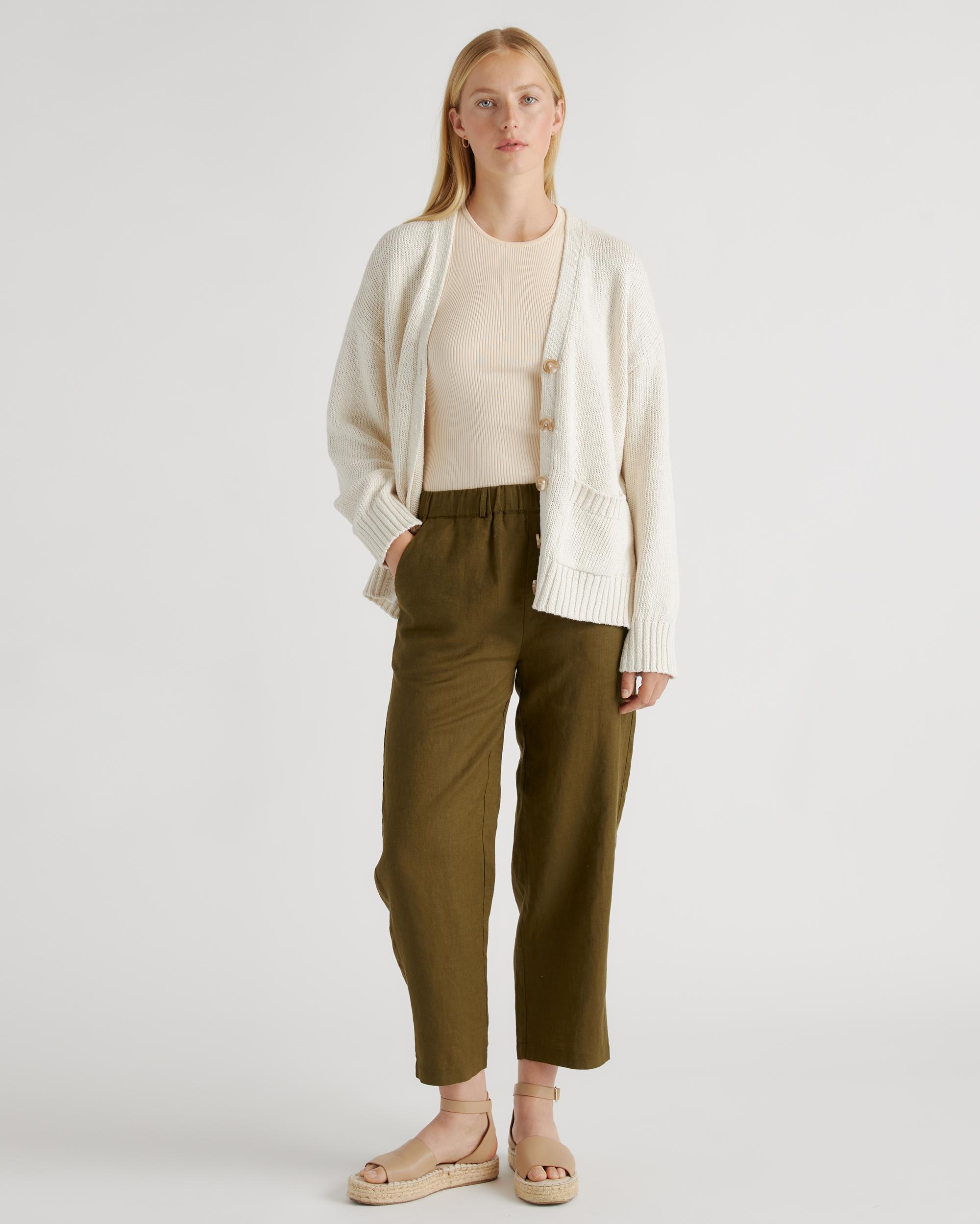Quince | Women's 100% European Linen Pants Size XS Product Image