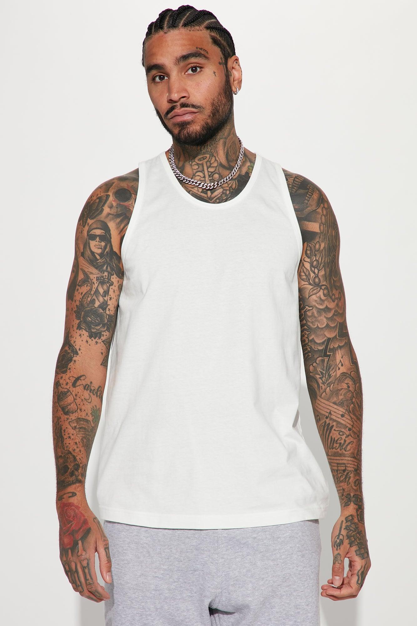 Essential Tank Top - White Product Image