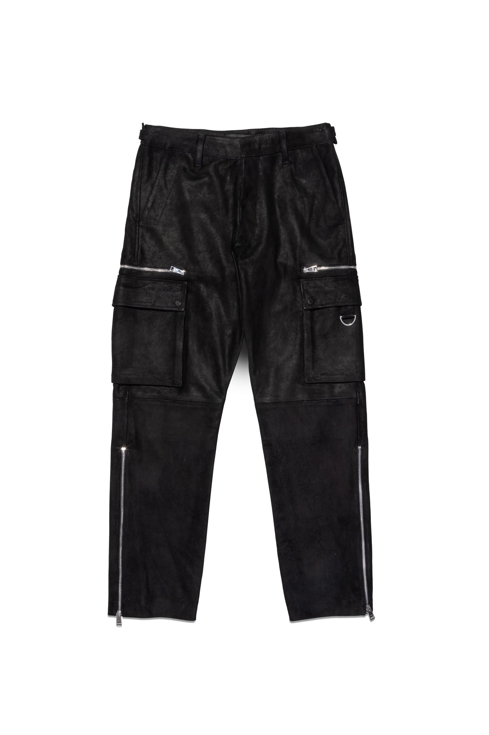 Suede Zip Cargo Pant Male Product Image