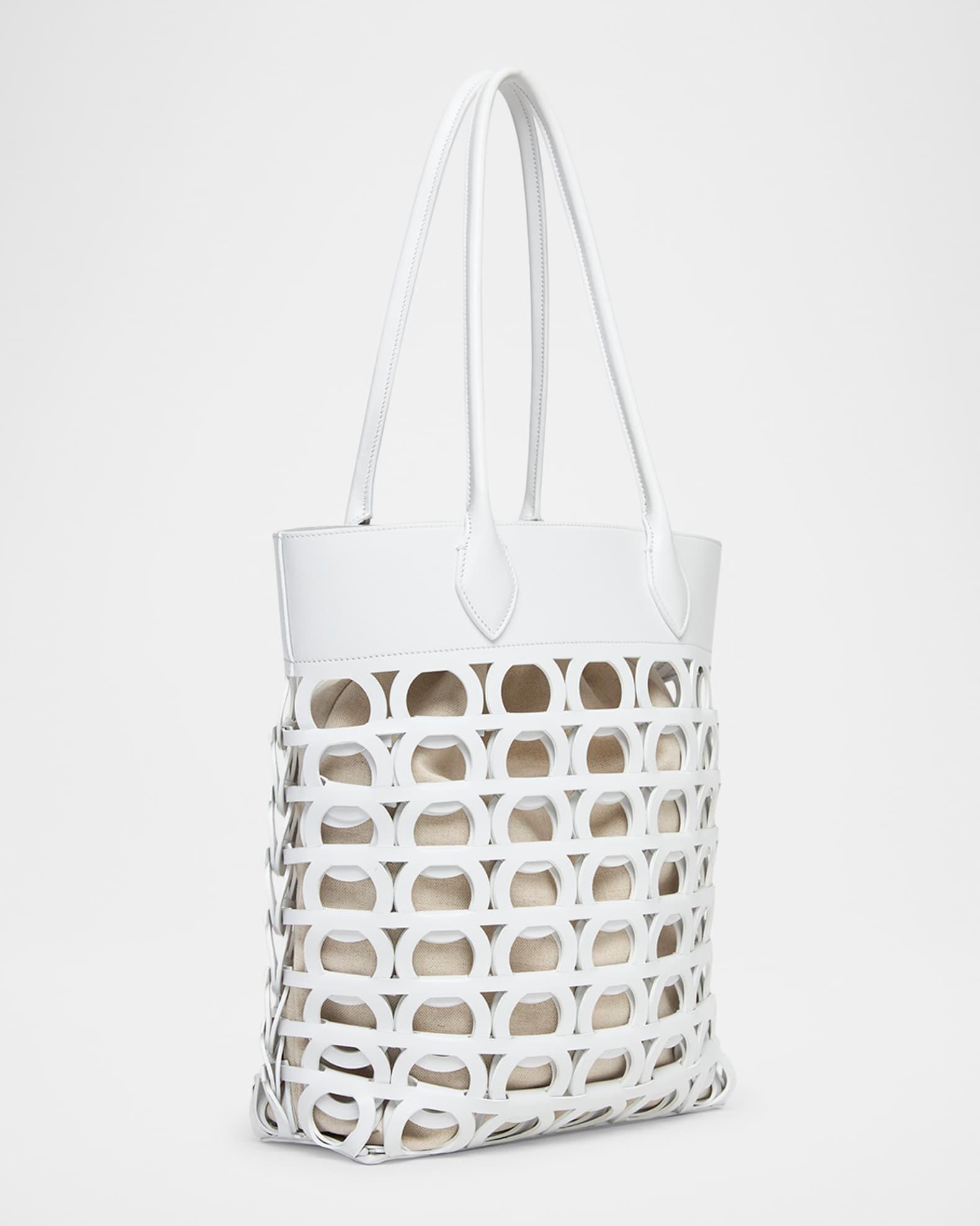 Gancio Leather Tote Bag Product Image