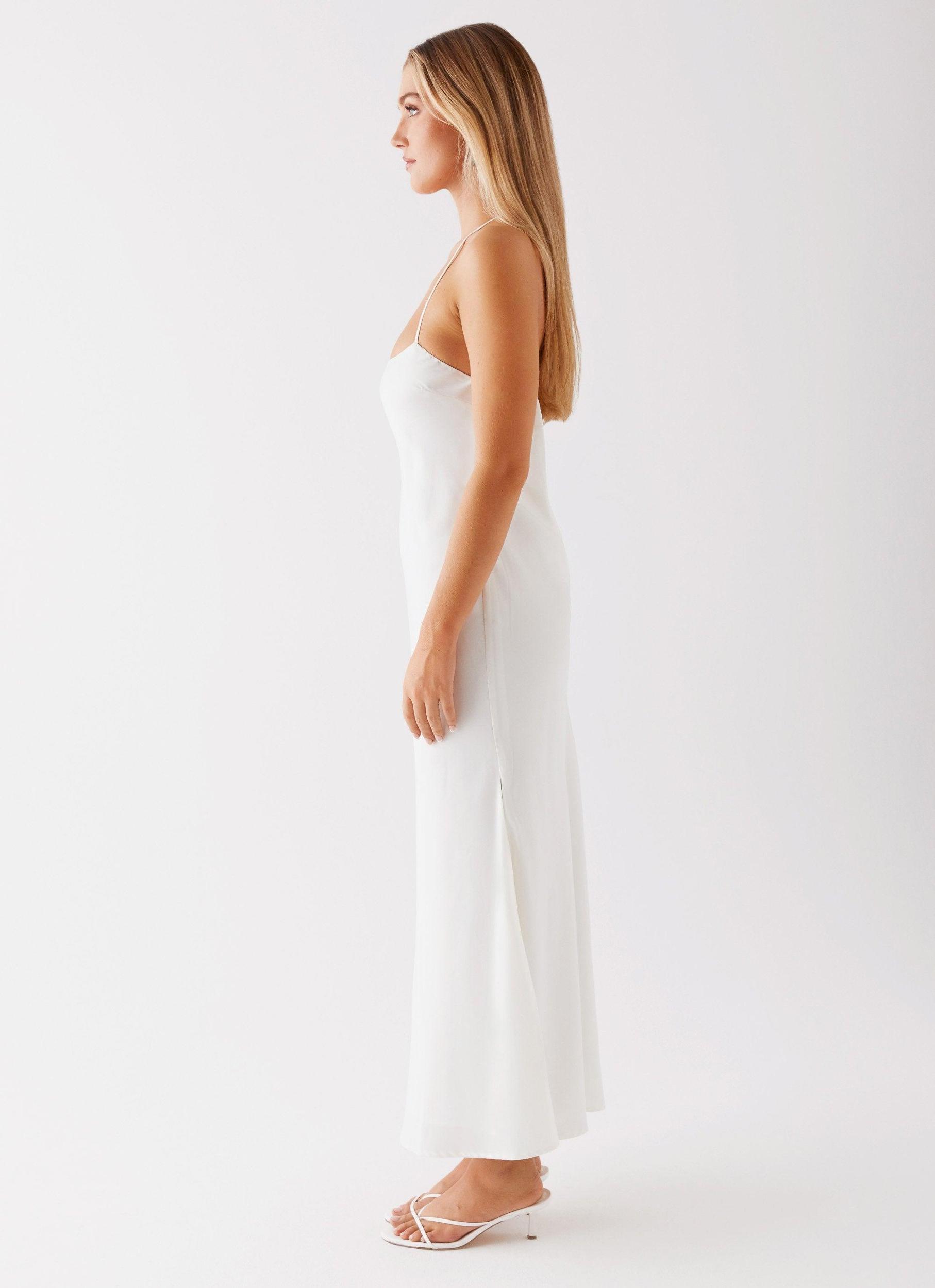 Runway Royalty Maxi Dress - White Product Image