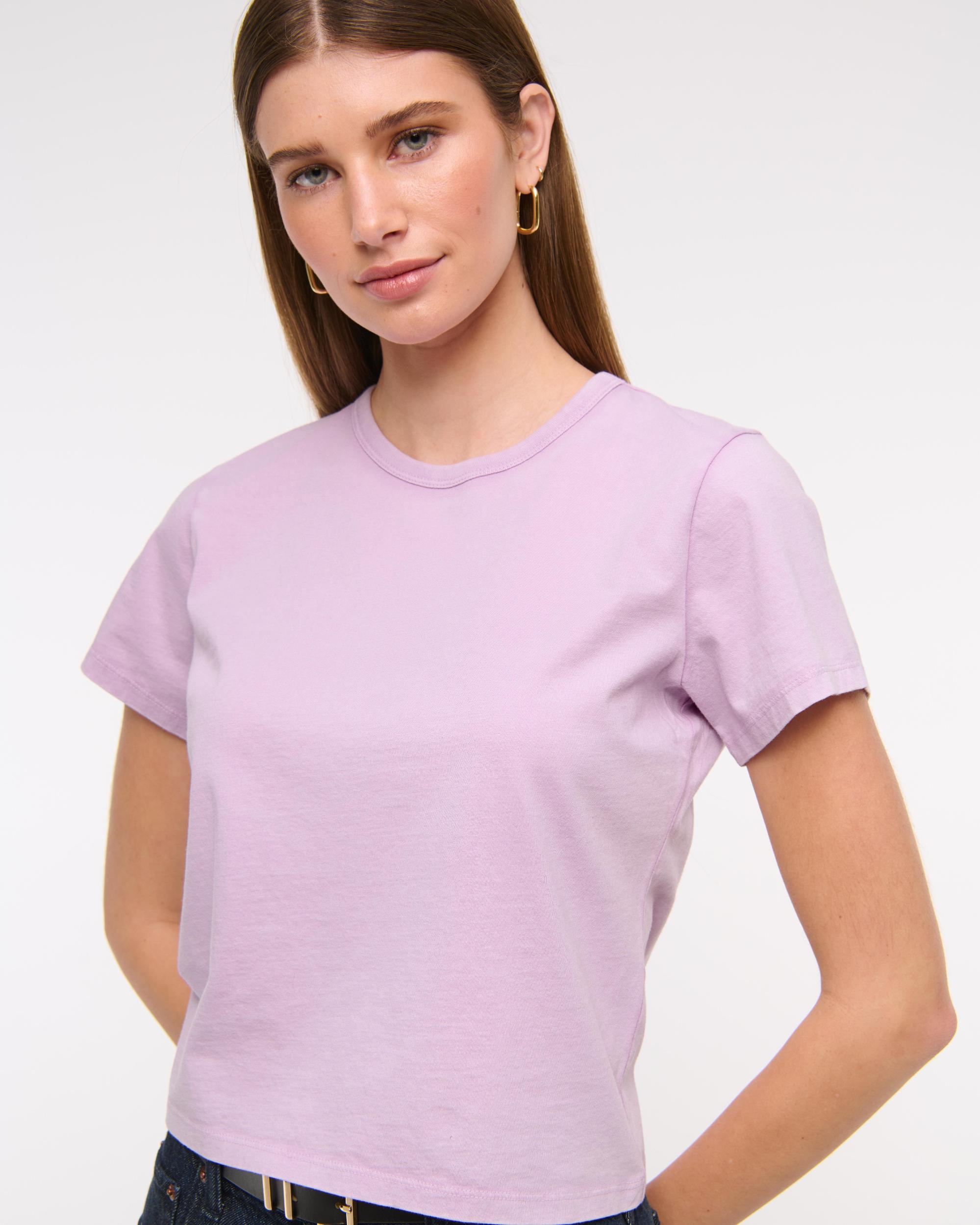 Essential Polished Body-Skimming Tee Product Image