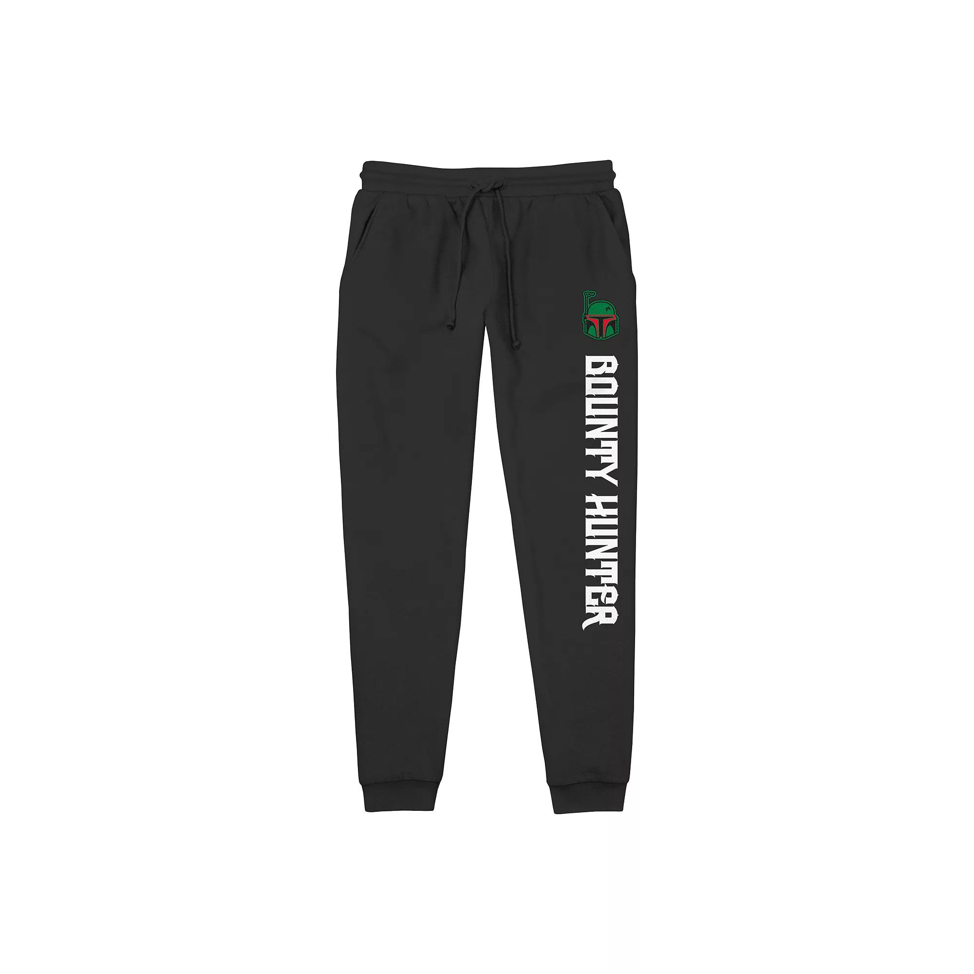 Men's Star Wars Bounty Hunter Lightweight Graphic Jogger, Size: XXL, Black Product Image
