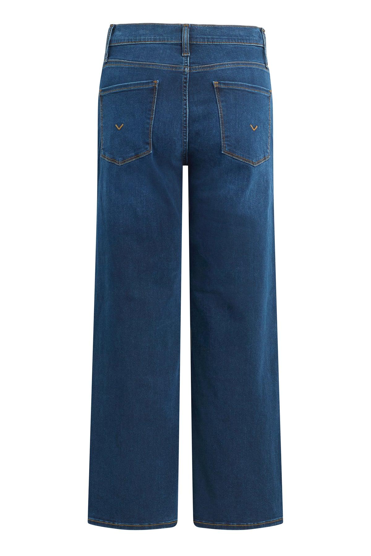 Rosalie High-Rise Wide Leg Ankle Jean Female Product Image