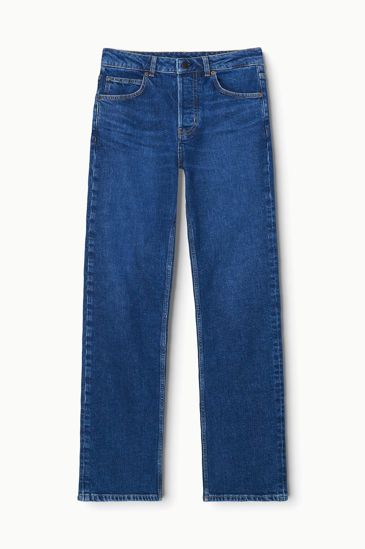 TEDDY STRETCH STRAIGHT JEAN | STONE BLUE Product Image