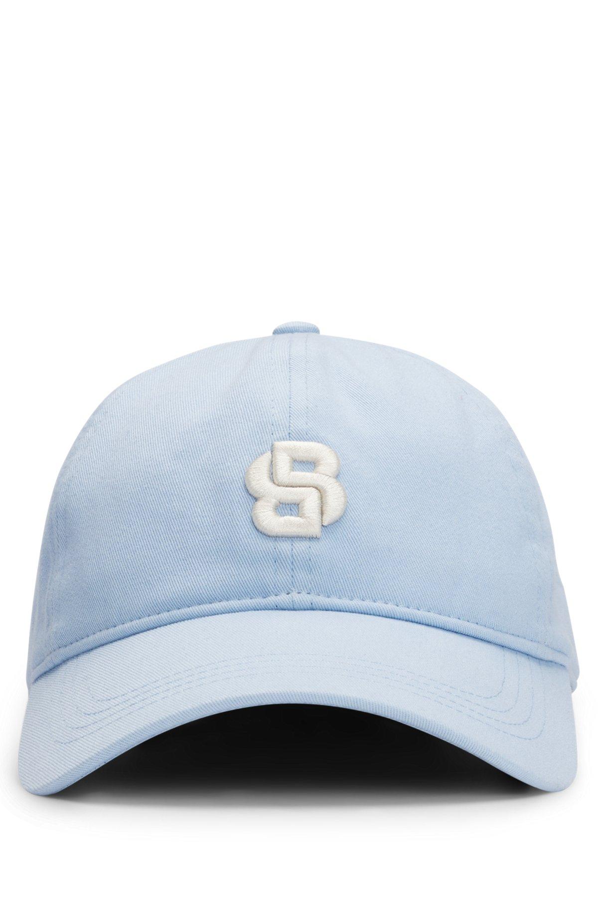 Cotton cap with embroidered Double B monogram Product Image