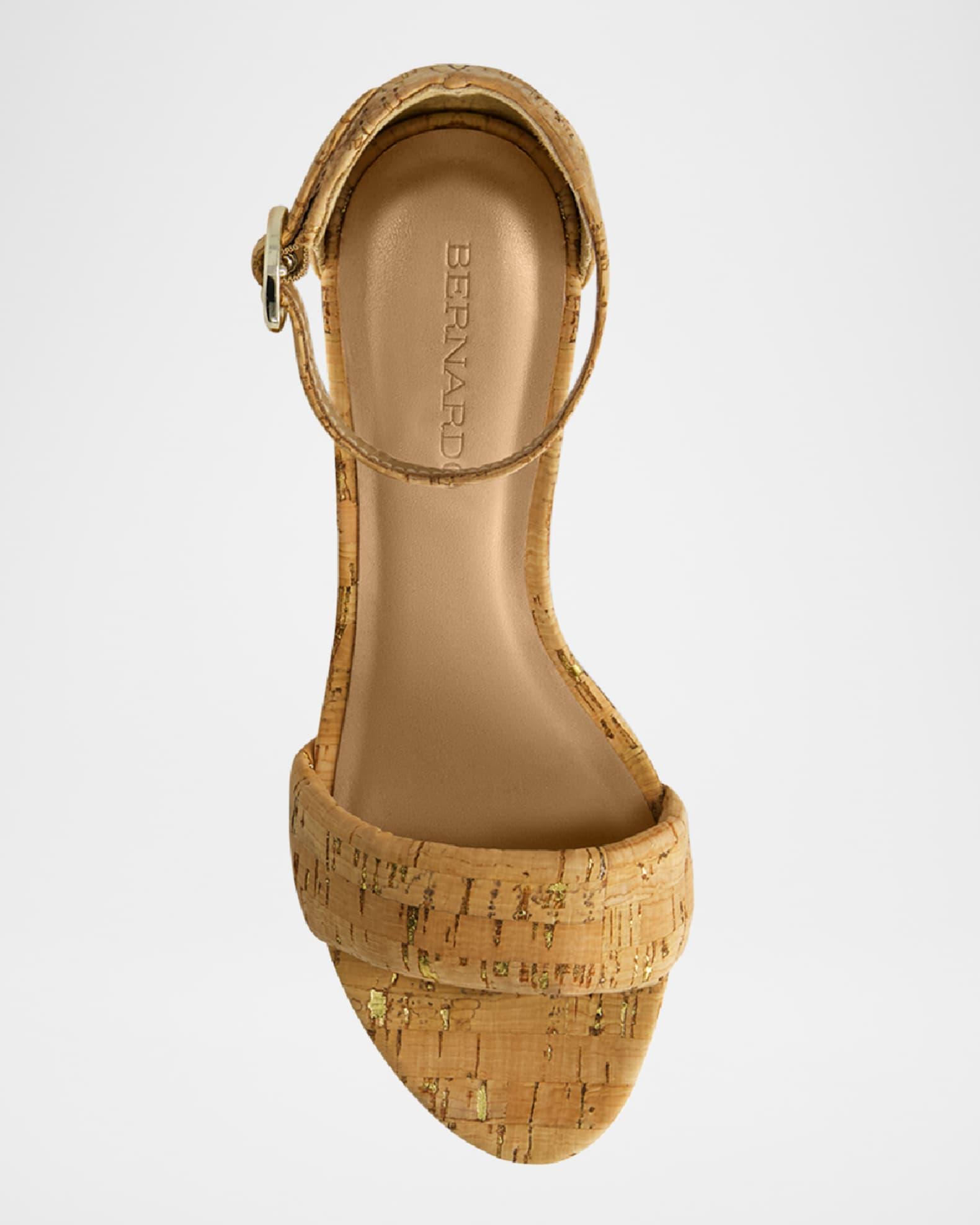 Bowie Cork Ankle-Strap Sandals Product Image