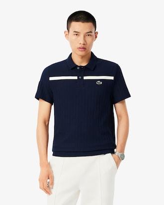 Ultra Dry Badge Accent Tennis Heritage Polo Shirt Product Image