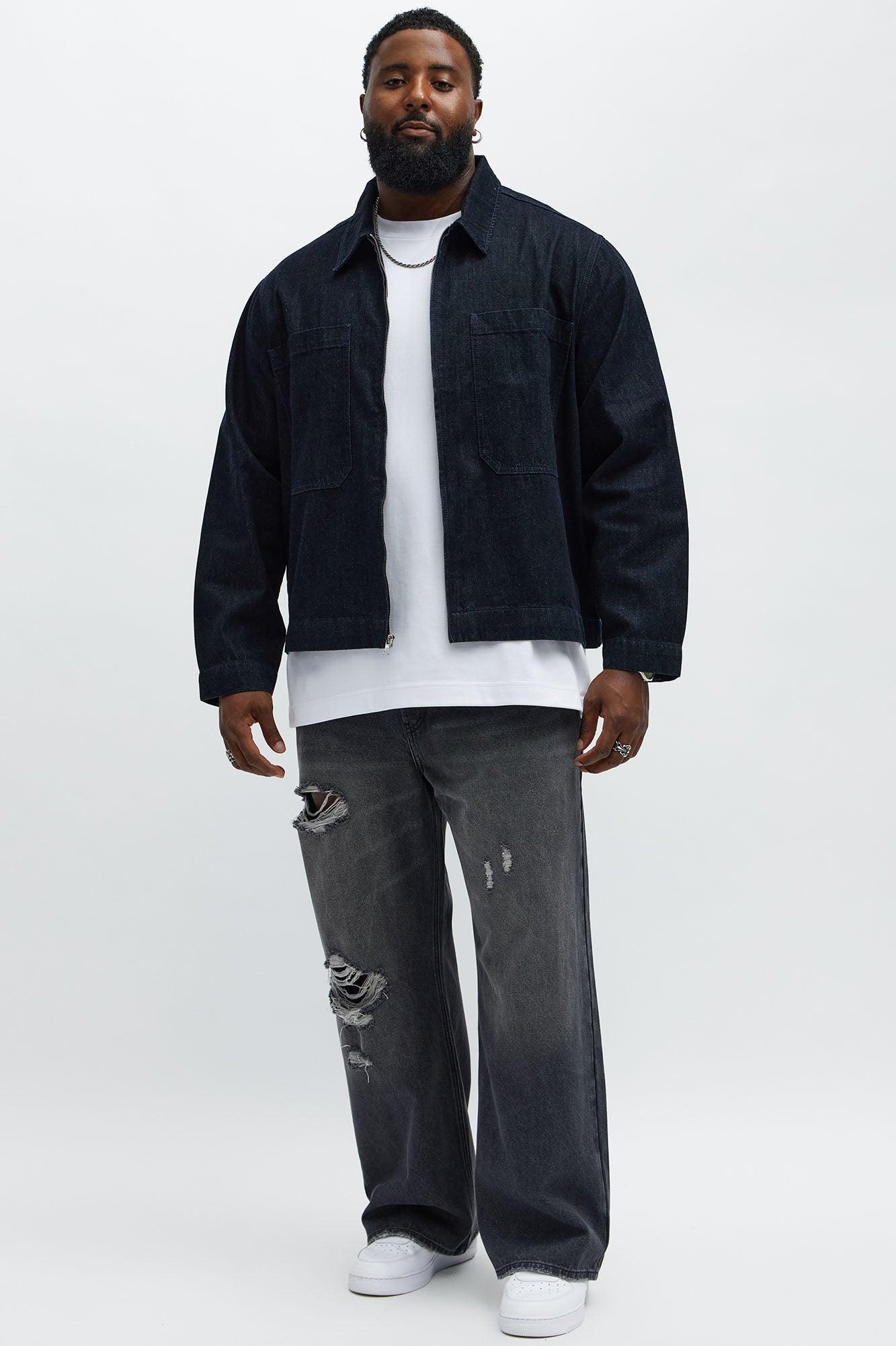 Midnight Rider Work Denim Jacket - Indigo Male Product Image