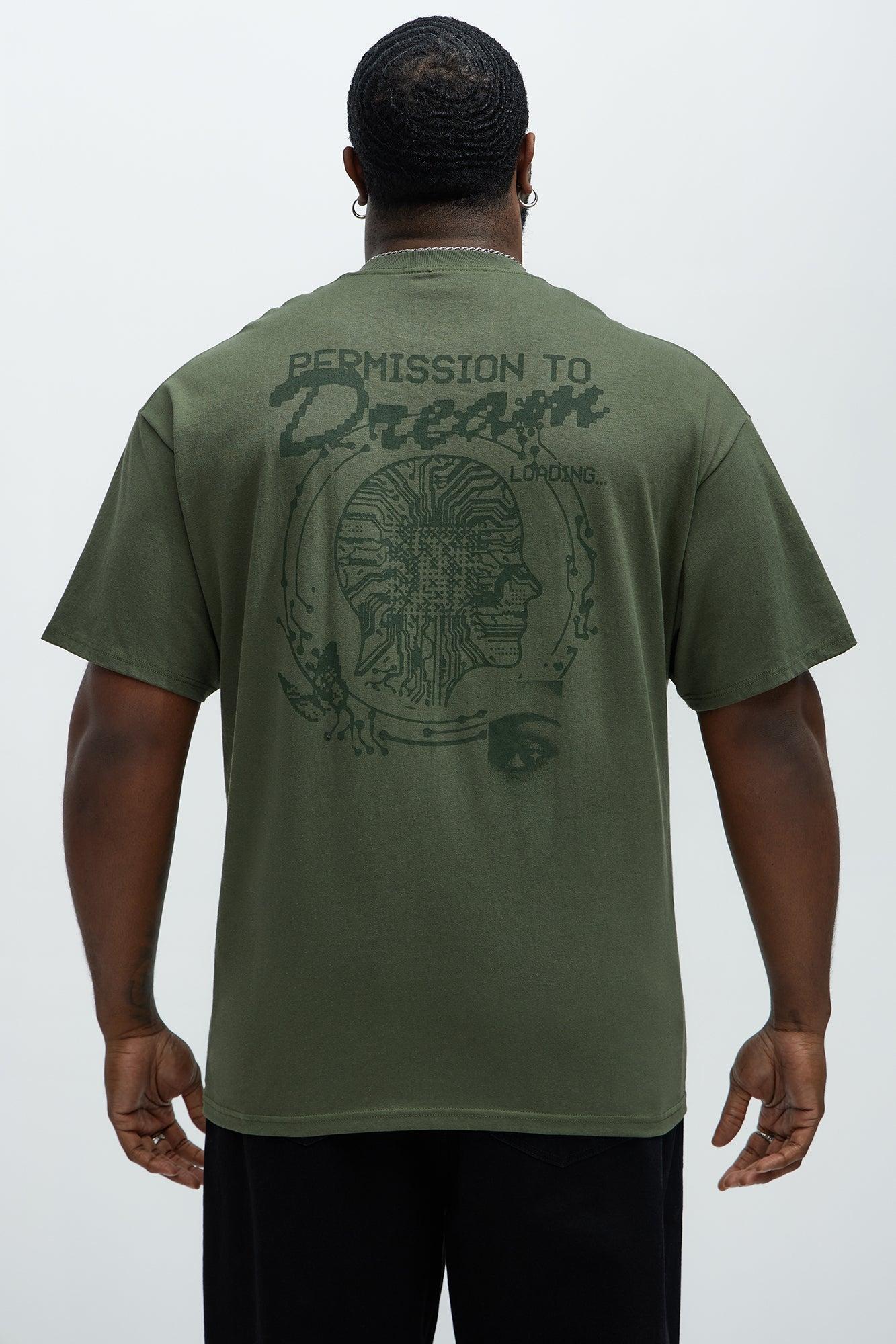 Permission To Dream Short Sleeve Tee - Sage Product Image