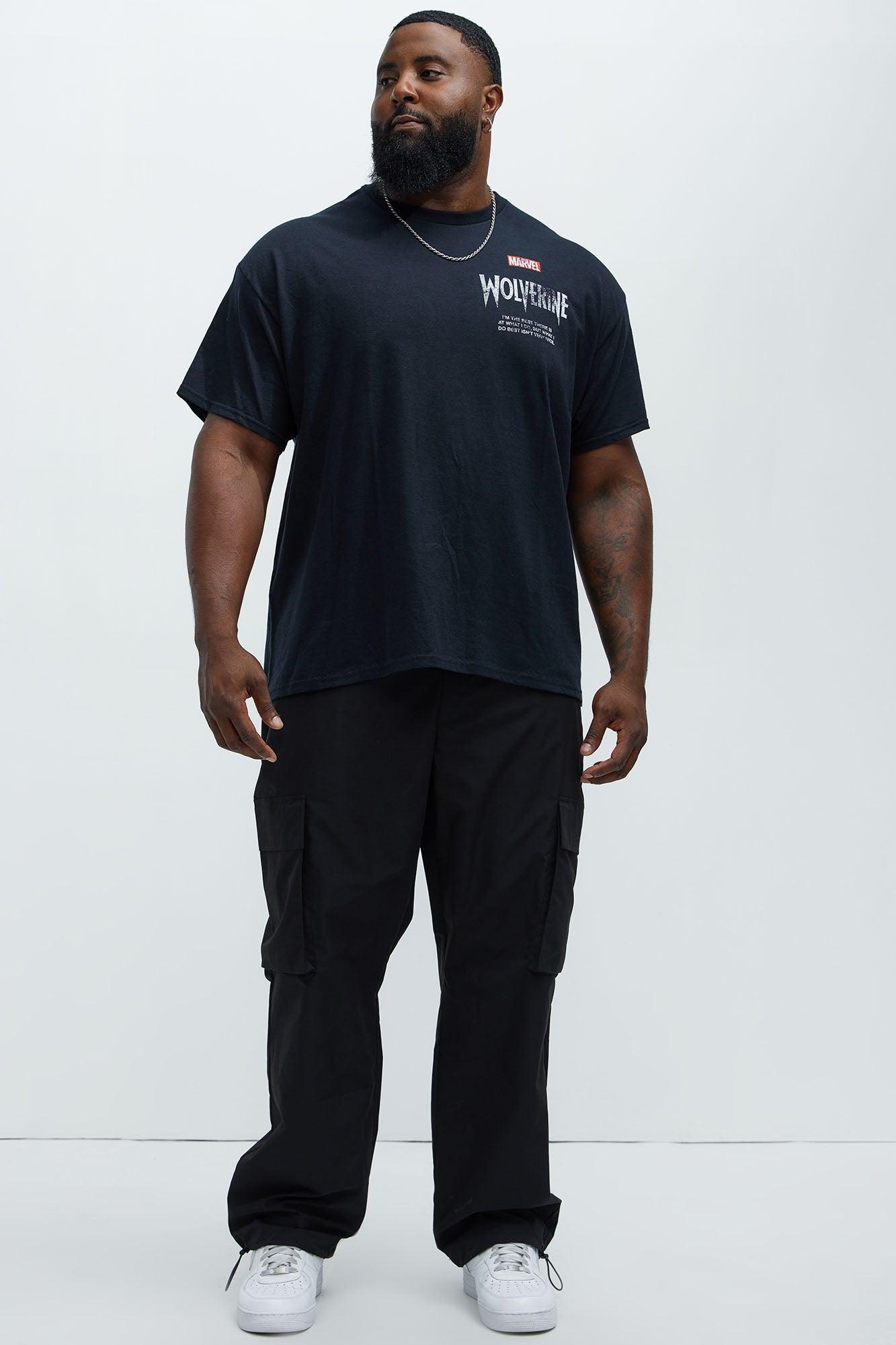 Marvel Wolverine Play Time's Over Short Sleeve Tee - Black Product Image